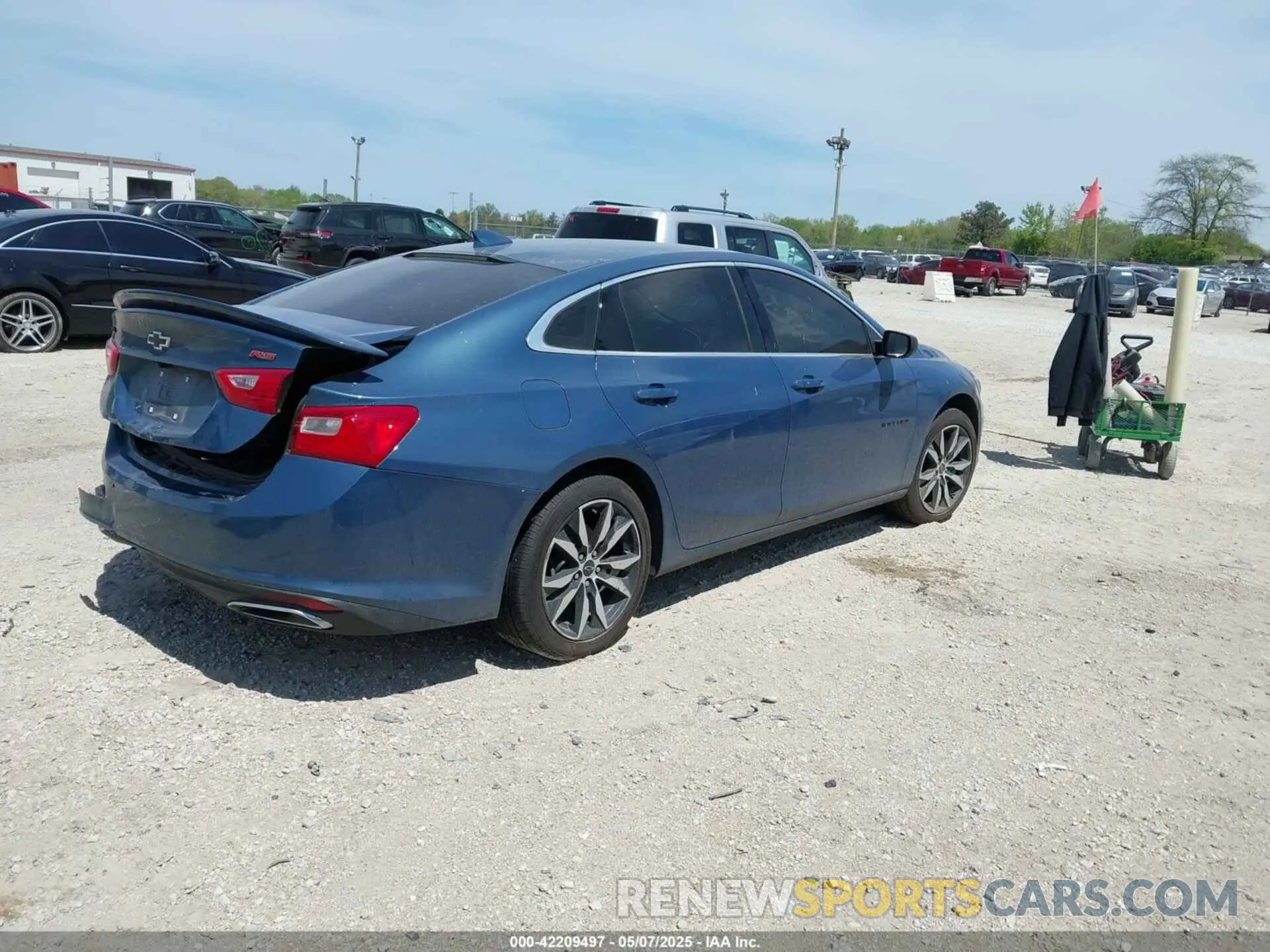 4 Photograph of a damaged car 1G1ZG5ST4RF191335 CHEVROLET MALIBU 2024