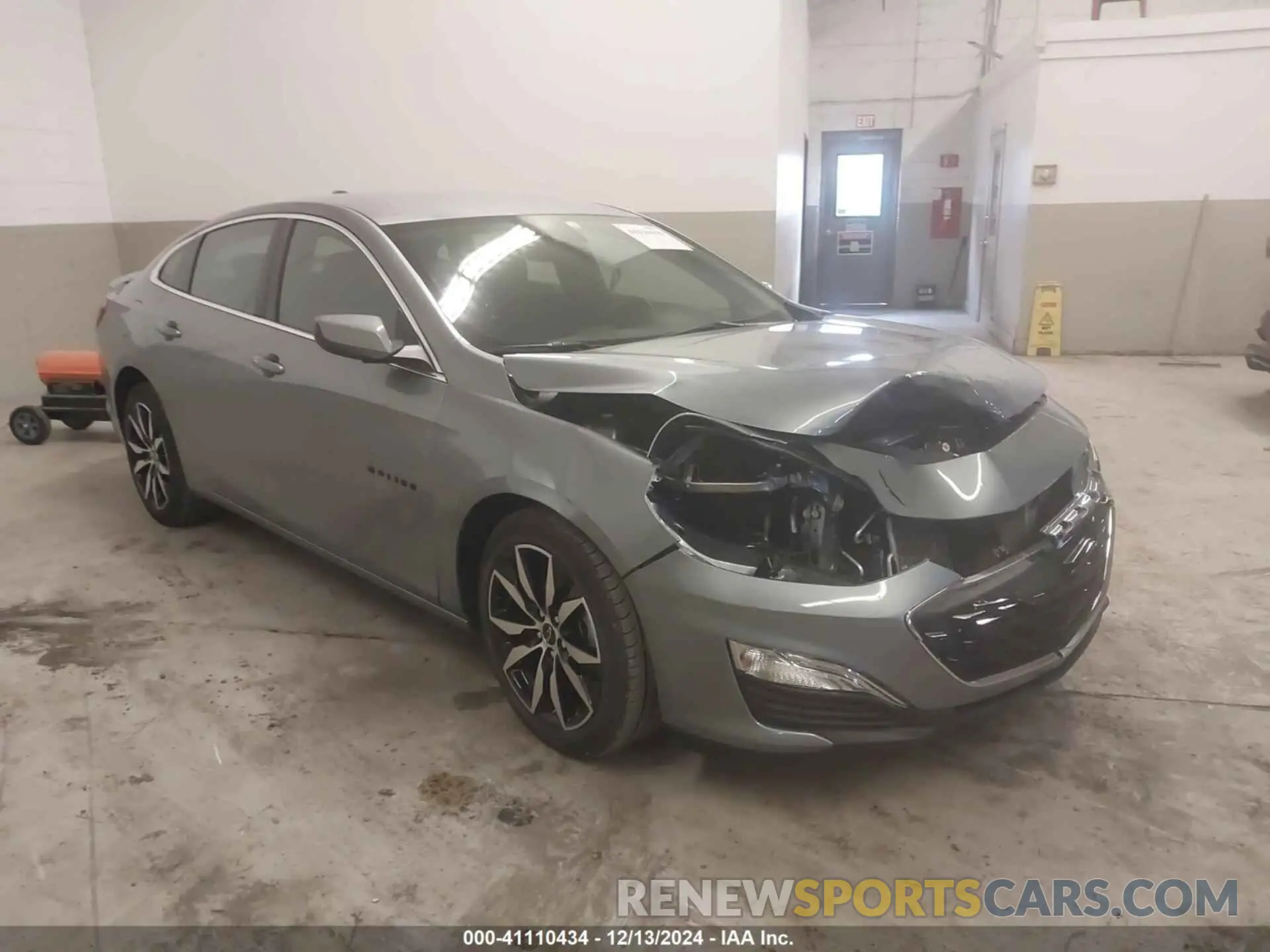 1 Photograph of a damaged car 1G1ZG5ST5RF106504 CHEVROLET MALIBU 2024