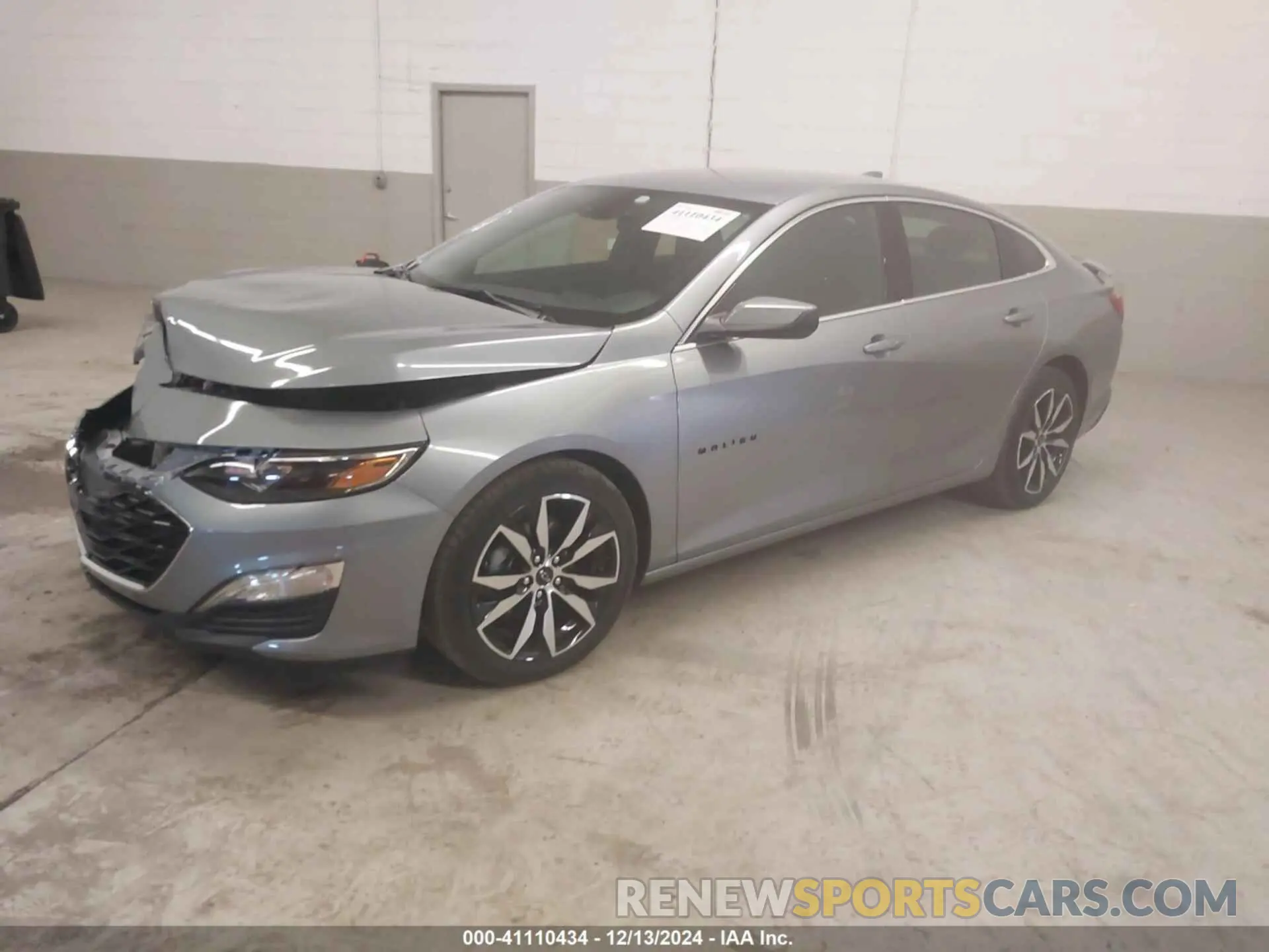 2 Photograph of a damaged car 1G1ZG5ST5RF106504 CHEVROLET MALIBU 2024