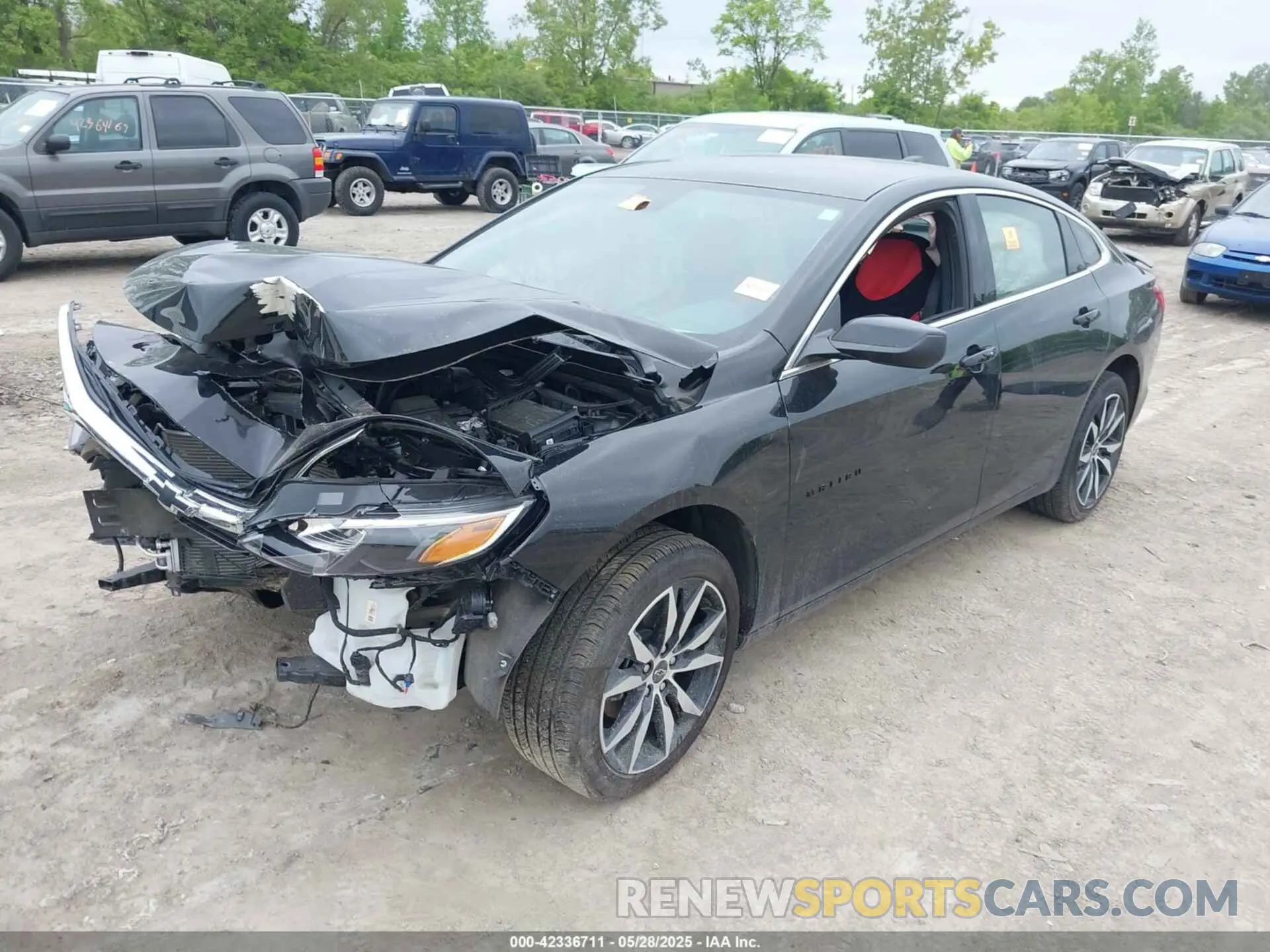 6 Photograph of a damaged car 1G1ZG5ST5RF114232 CHEVROLET MALIBU 2024