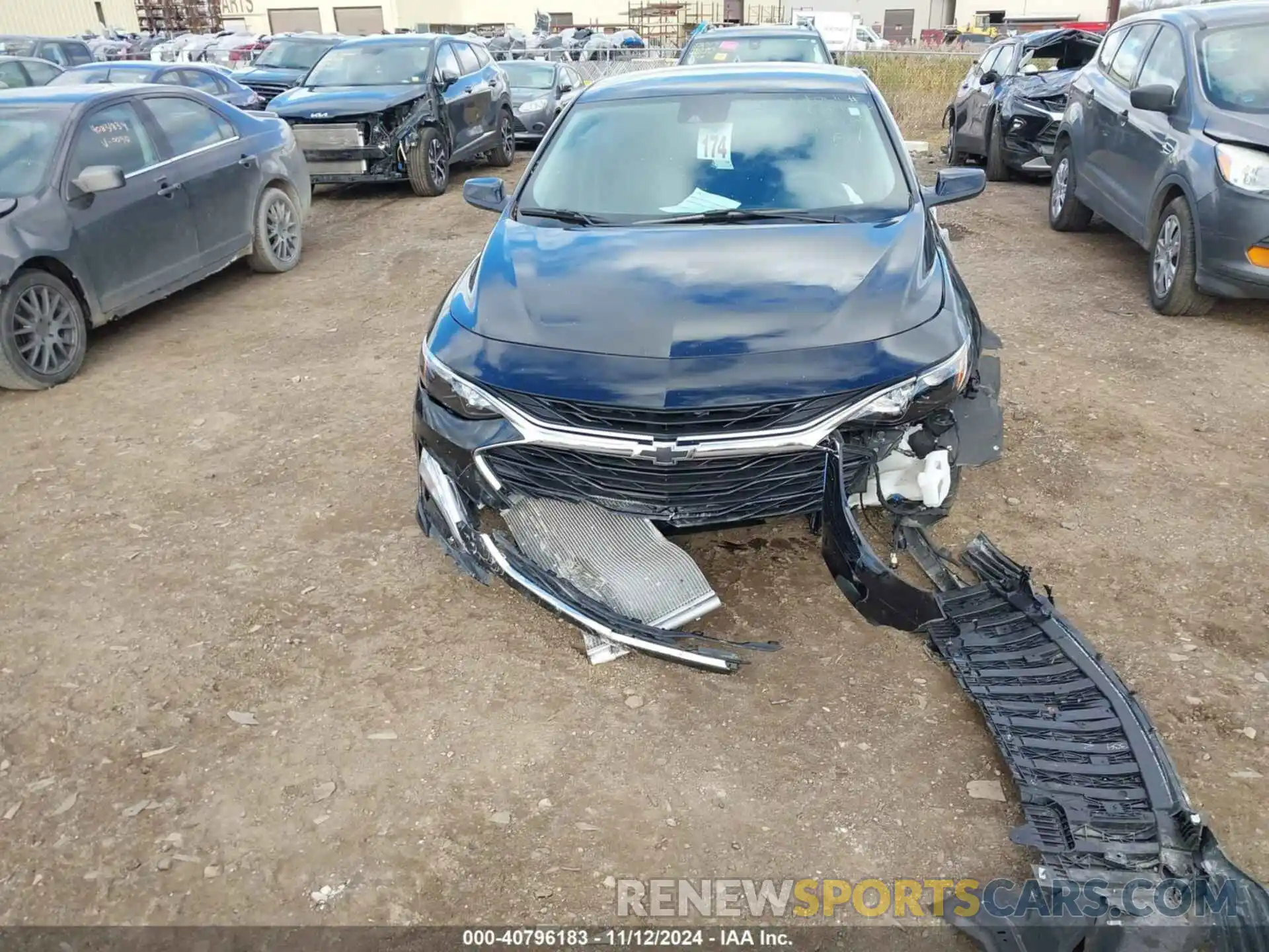 12 Photograph of a damaged car 1G1ZG5ST5RF144279 CHEVROLET MALIBU 2024