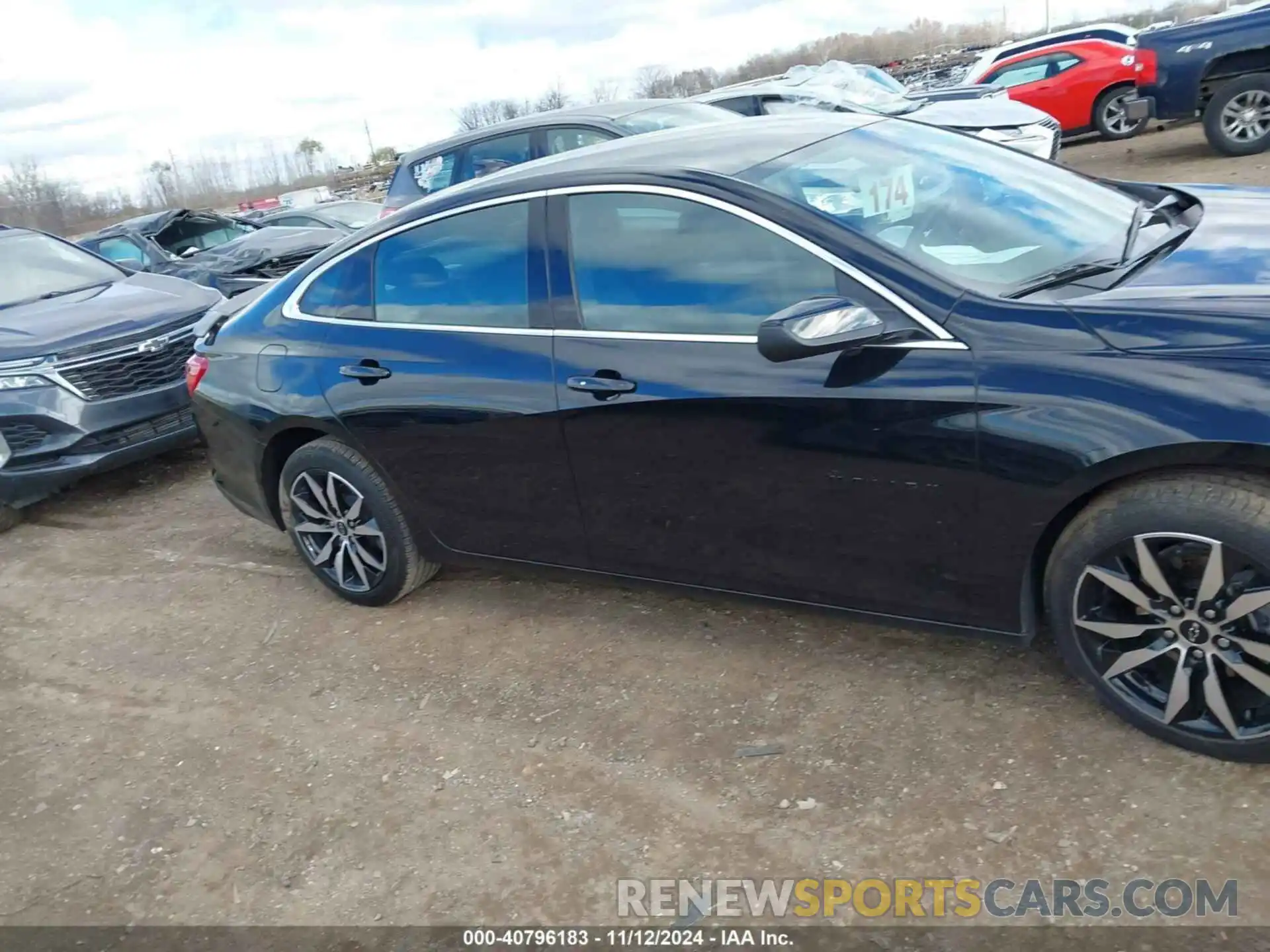 13 Photograph of a damaged car 1G1ZG5ST5RF144279 CHEVROLET MALIBU 2024