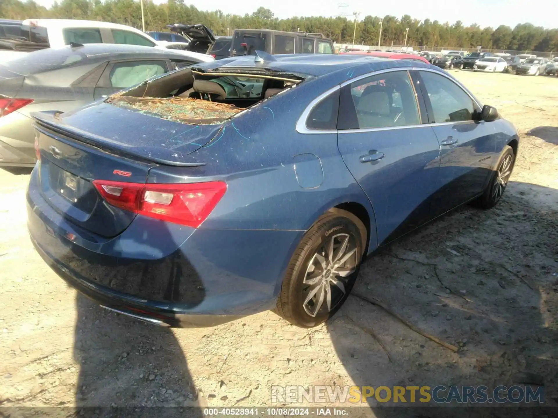 4 Photograph of a damaged car 1G1ZG5ST5RF151877 CHEVROLET MALIBU 2024