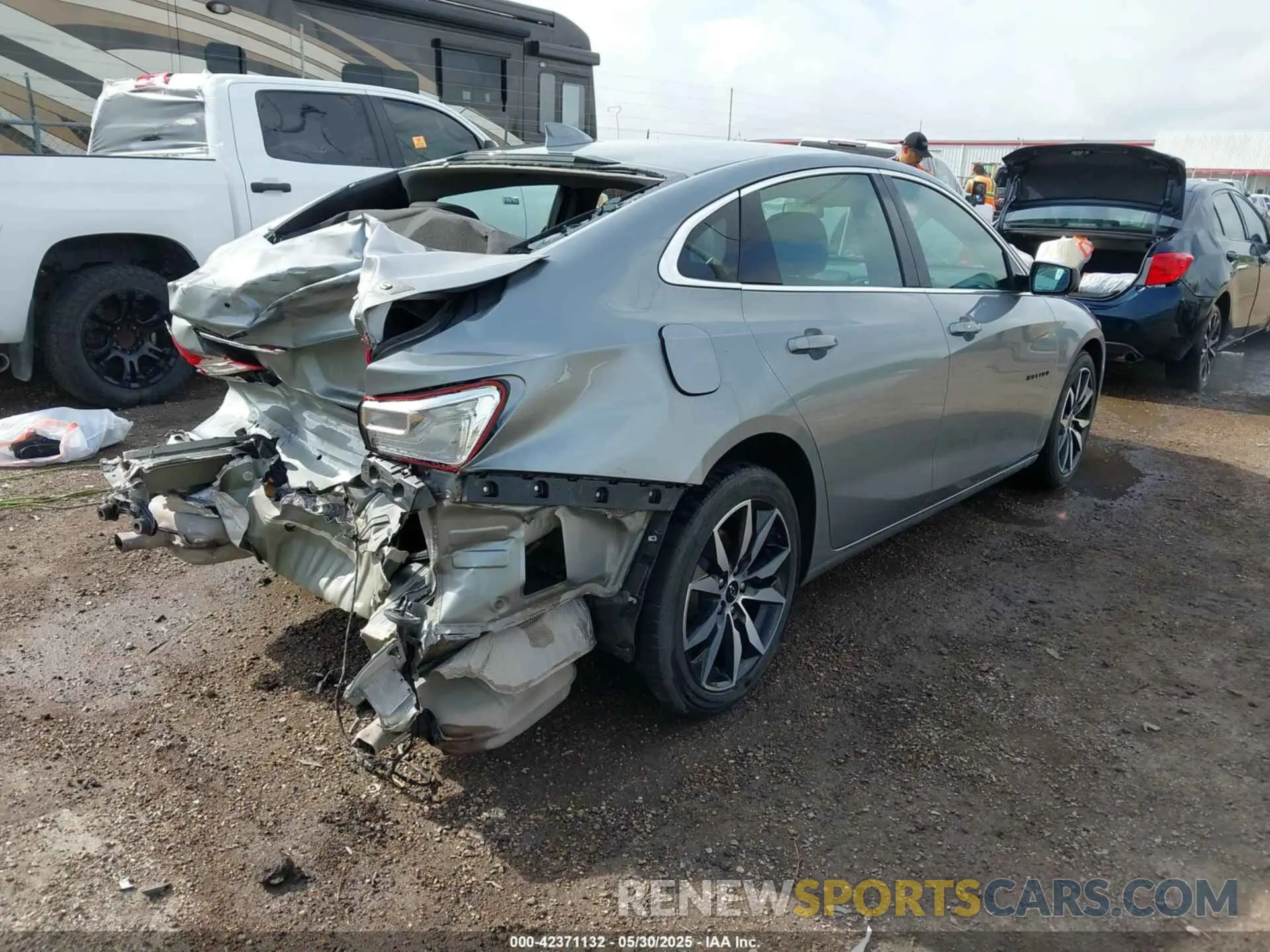 4 Photograph of a damaged car 1G1ZG5ST5RF178996 CHEVROLET MALIBU 2024