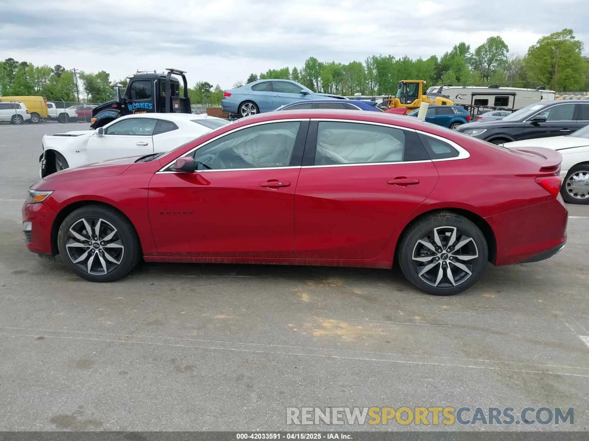 14 Photograph of a damaged car 1G1ZG5ST6RF175489 CHEVROLET MALIBU 2024