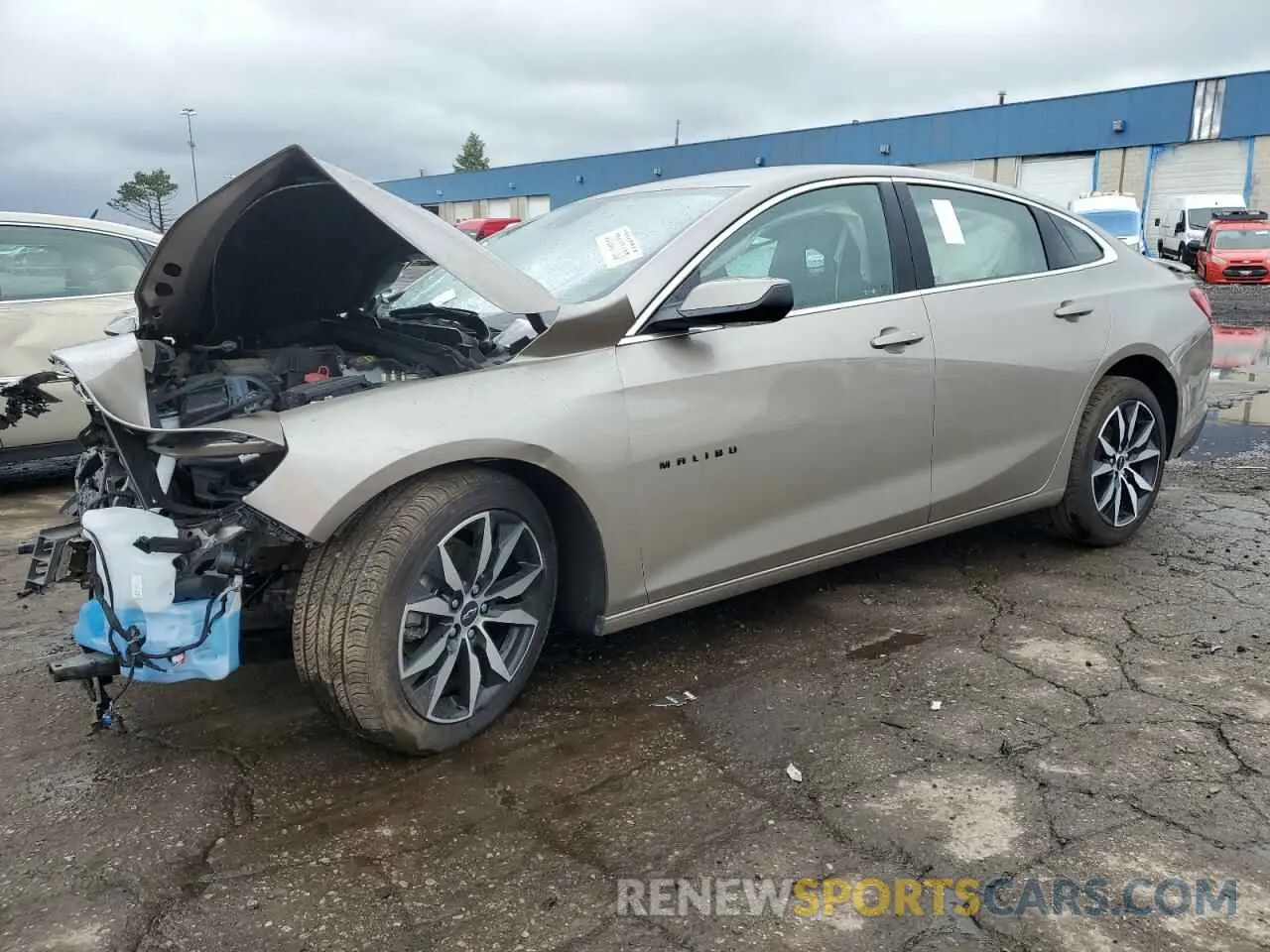 1 Photograph of a damaged car 1G1ZG5ST6RF188307 CHEVROLET MALIBU 2024