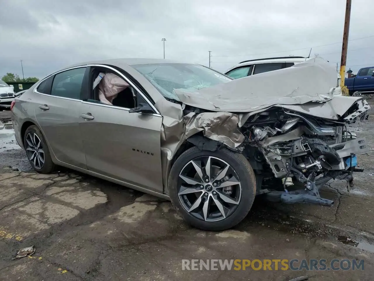 4 Photograph of a damaged car 1G1ZG5ST6RF188307 CHEVROLET MALIBU 2024