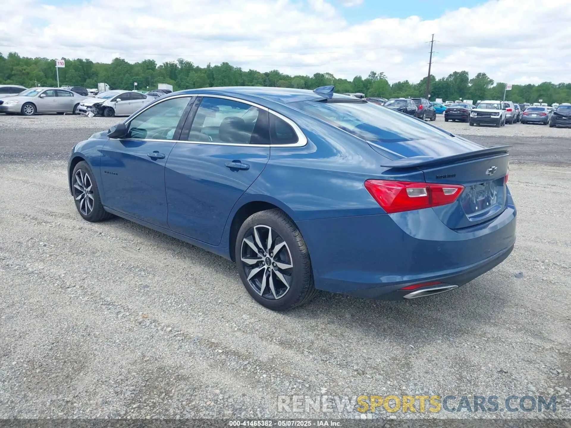 3 Photograph of a damaged car 1G1ZG5ST6RF234797 CHEVROLET MALIBU 2024