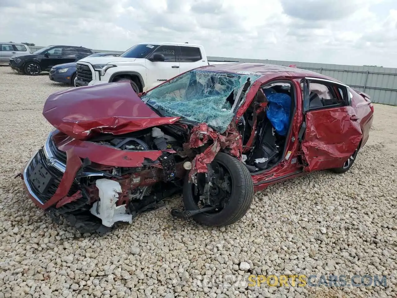 1 Photograph of a damaged car 1G1ZG5ST7RF104494 CHEVROLET MALIBU 2024