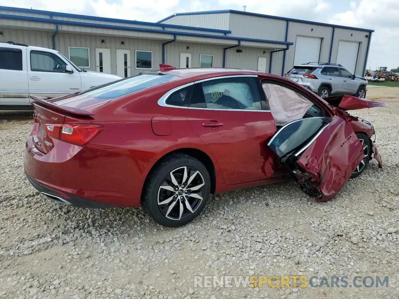 3 Photograph of a damaged car 1G1ZG5ST7RF104494 CHEVROLET MALIBU 2024