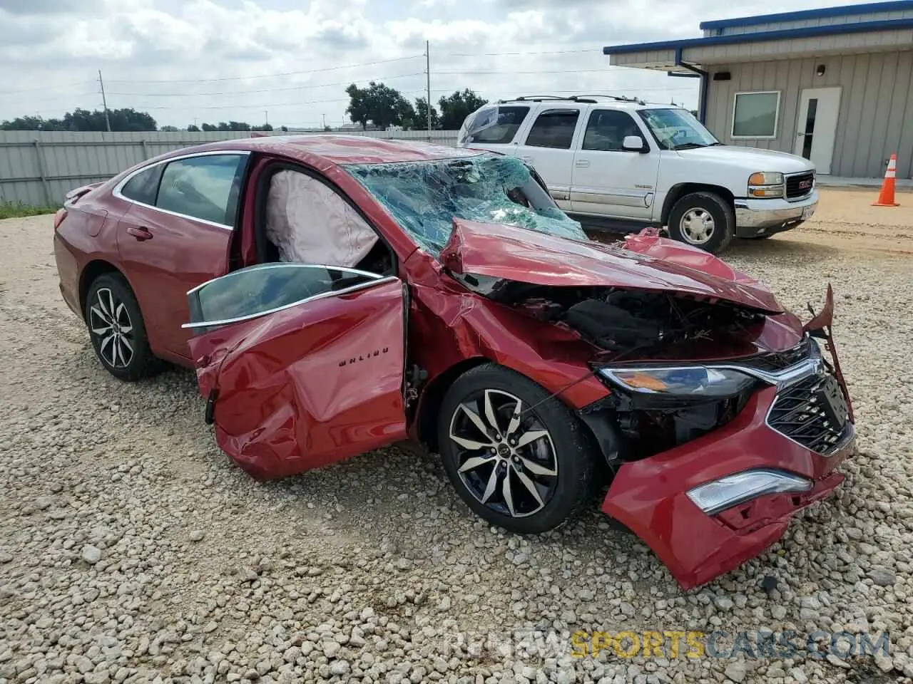 4 Photograph of a damaged car 1G1ZG5ST7RF104494 CHEVROLET MALIBU 2024