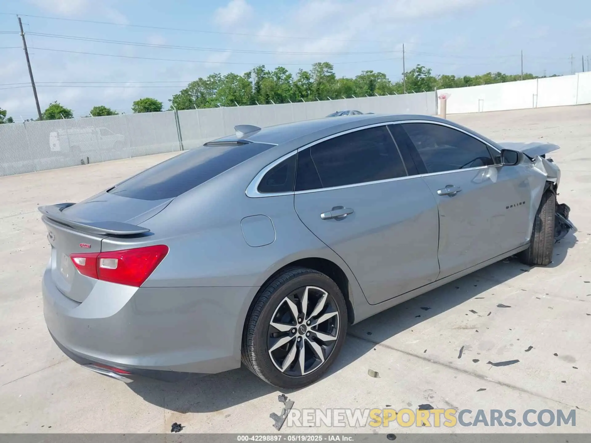 4 Photograph of a damaged car 1G1ZG5ST7RF107525 CHEVROLET MALIBU 2024