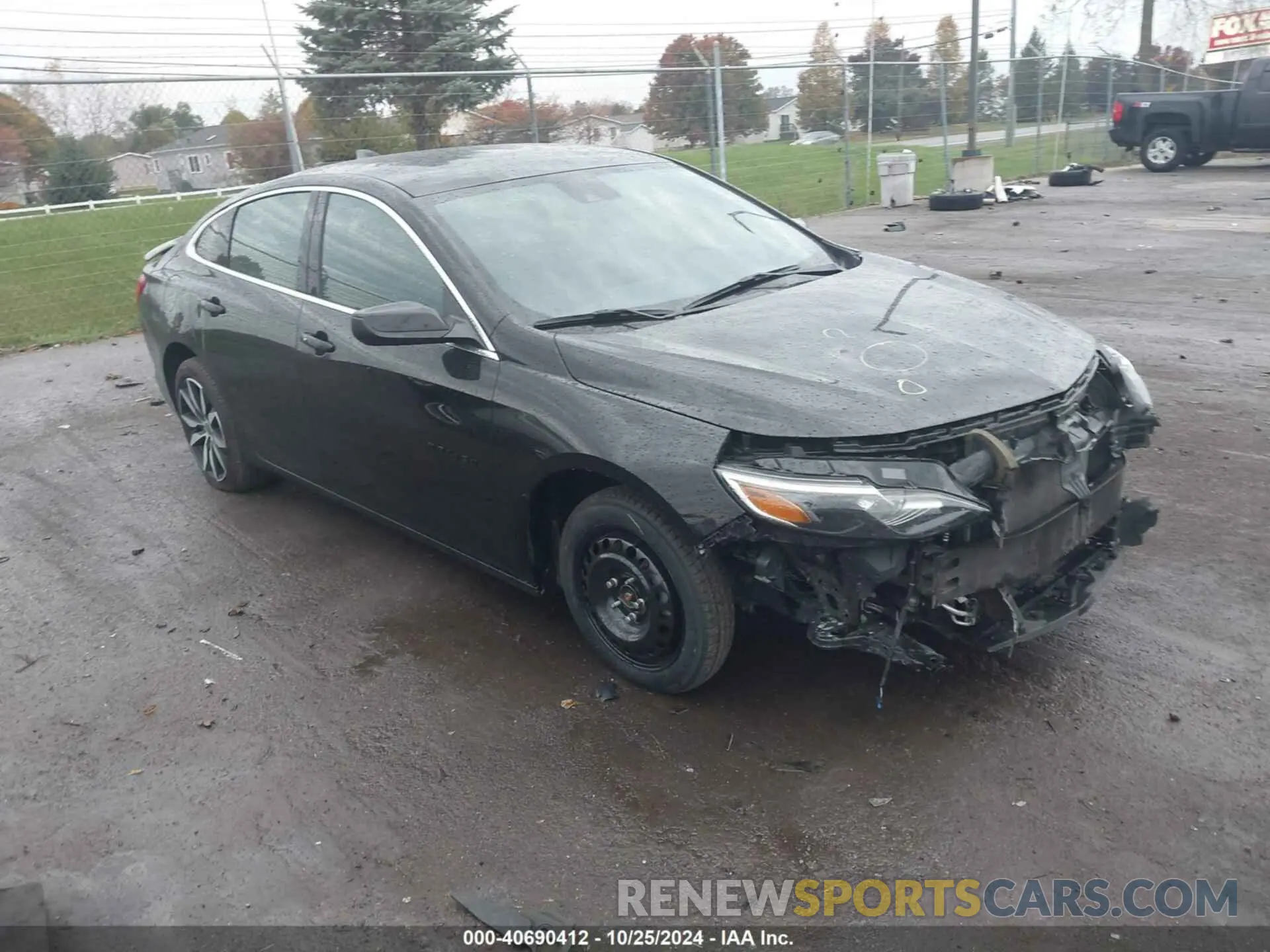 1 Photograph of a damaged car 1G1ZG5ST7RF136054 CHEVROLET MALIBU 2024
