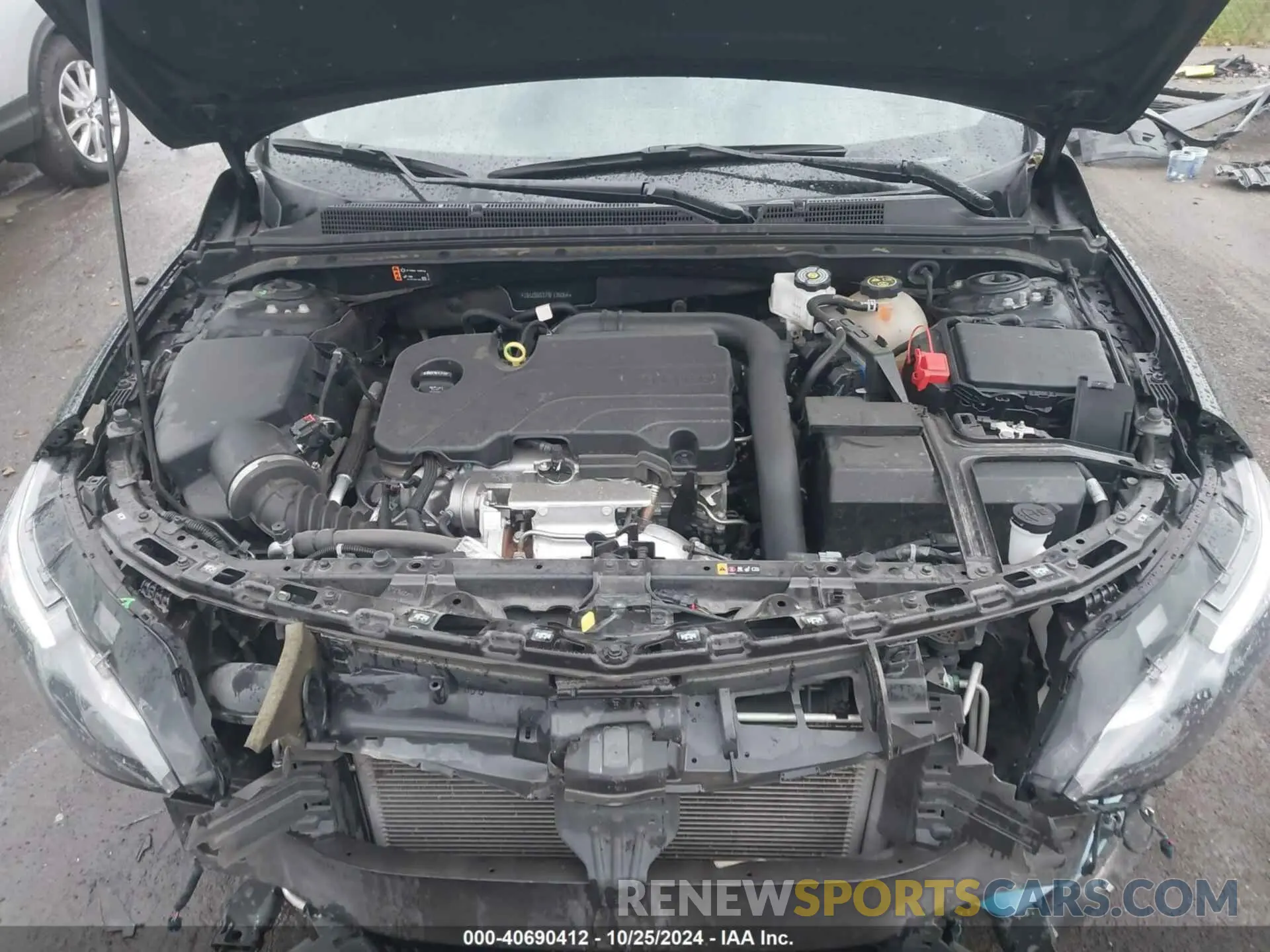 10 Photograph of a damaged car 1G1ZG5ST7RF136054 CHEVROLET MALIBU 2024