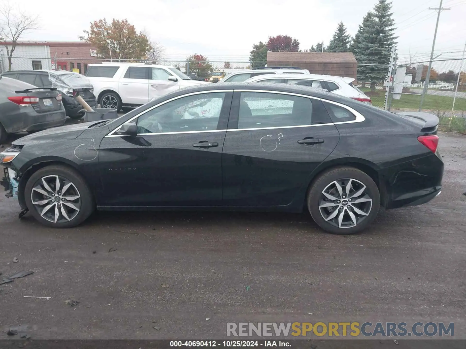 15 Photograph of a damaged car 1G1ZG5ST7RF136054 CHEVROLET MALIBU 2024