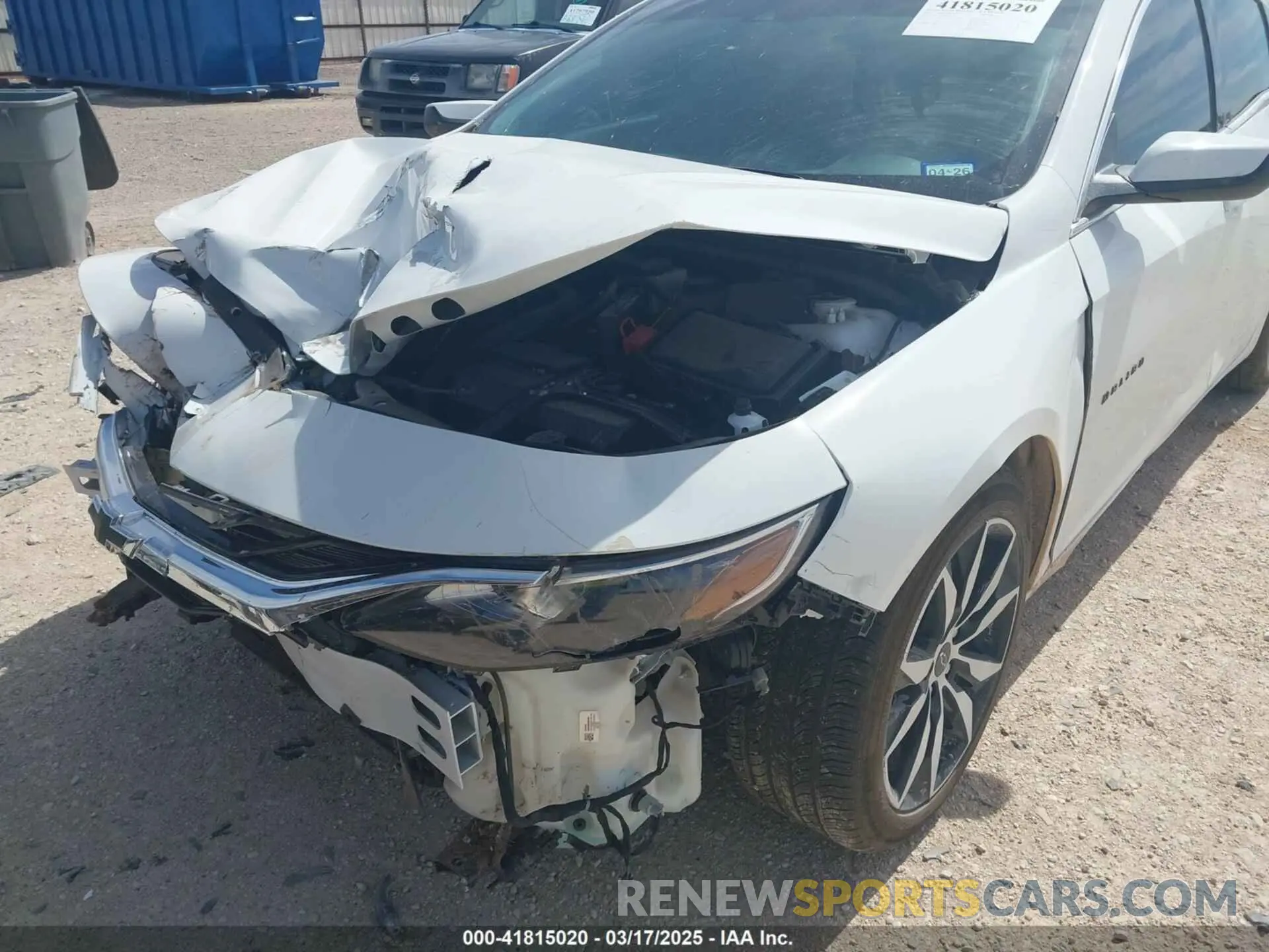 17 Photograph of a damaged car 1G1ZG5ST7RF203655 CHEVROLET MALIBU 2024