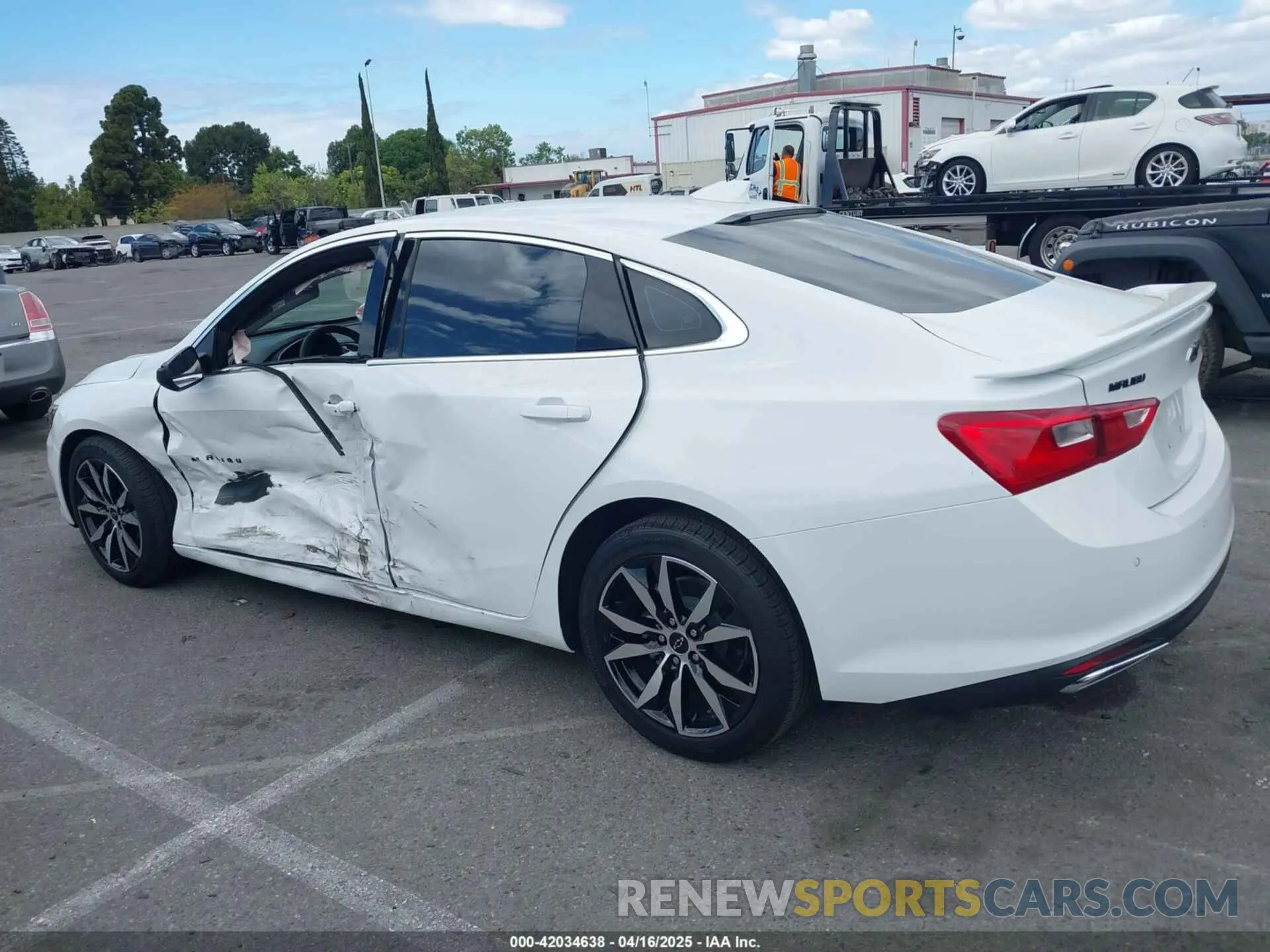 14 Photograph of a damaged car 1G1ZG5ST7RF235490 CHEVROLET MALIBU 2024