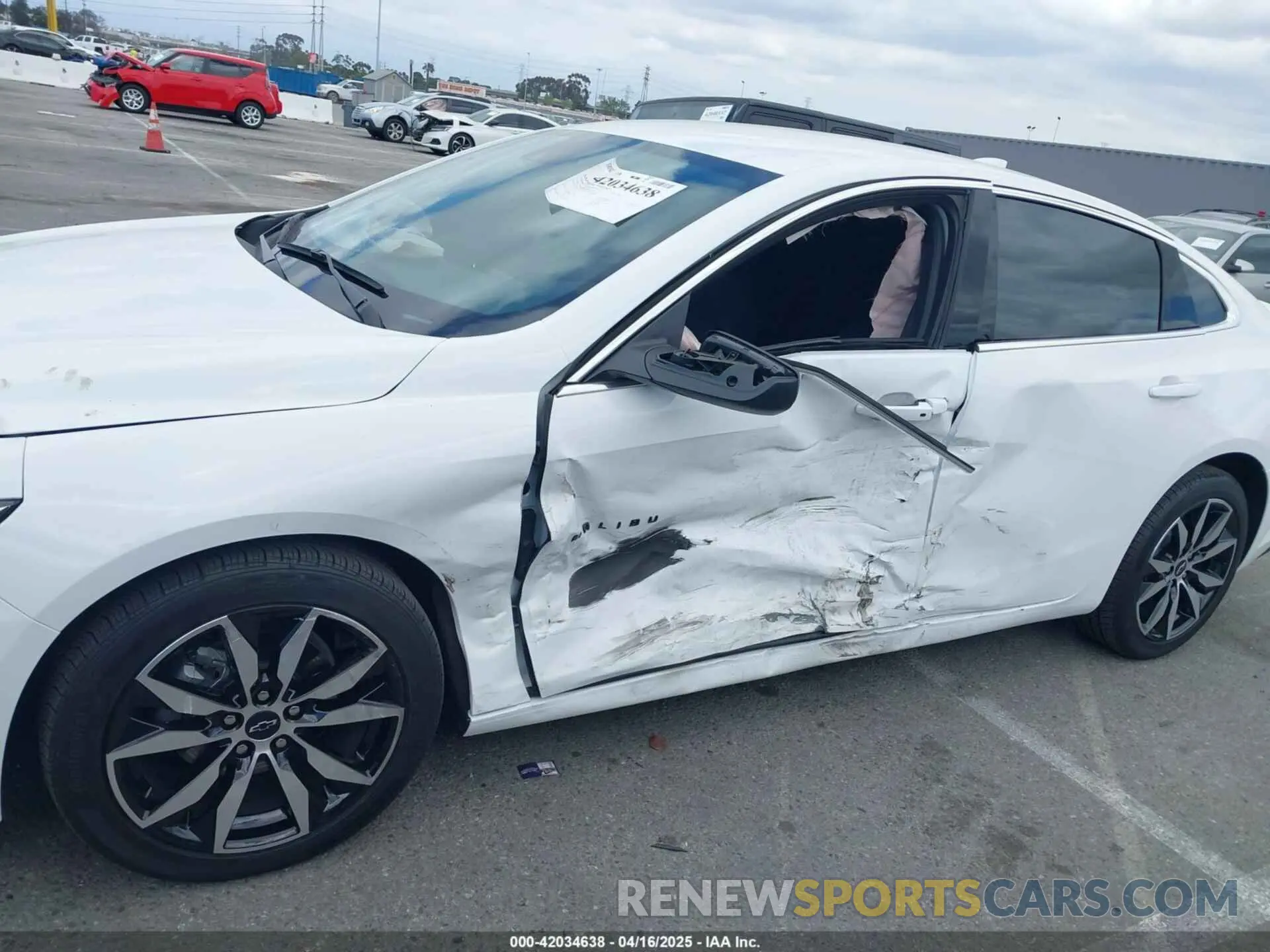 6 Photograph of a damaged car 1G1ZG5ST7RF235490 CHEVROLET MALIBU 2024