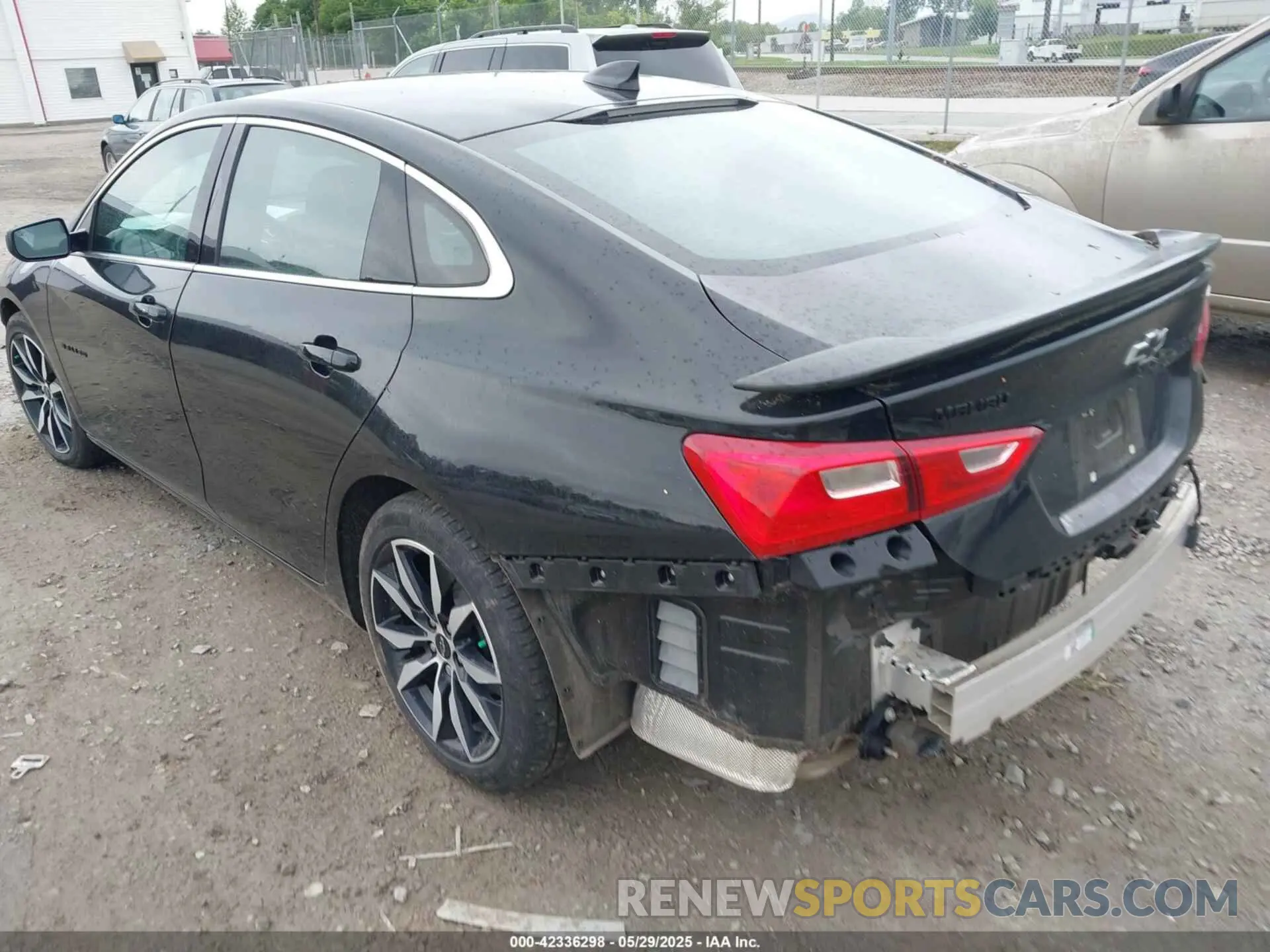 3 Photograph of a damaged car 1G1ZG5ST8RF149542 CHEVROLET MALIBU 2024