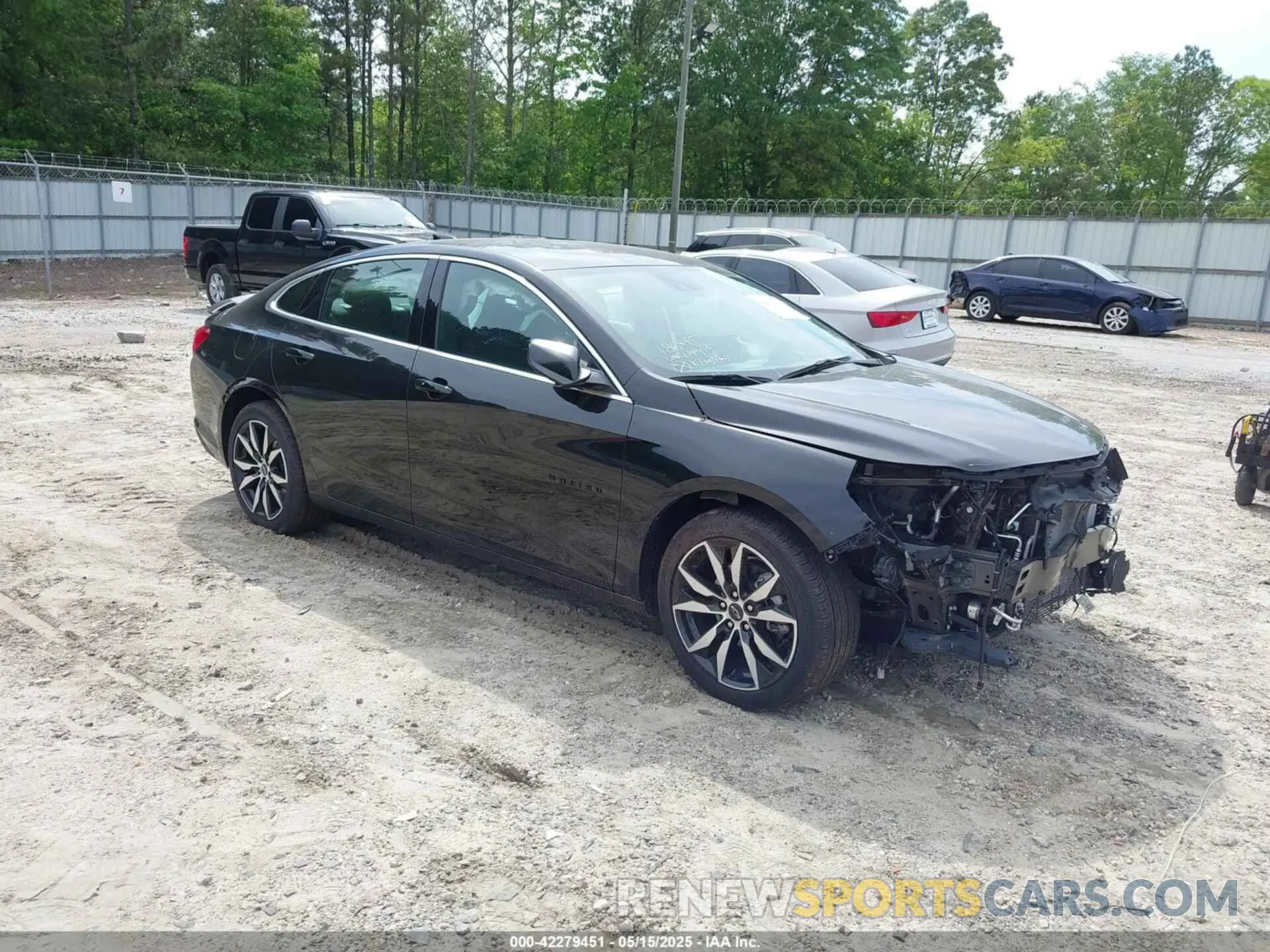 1 Photograph of a damaged car 1G1ZG5ST8RF186445 CHEVROLET MALIBU 2024