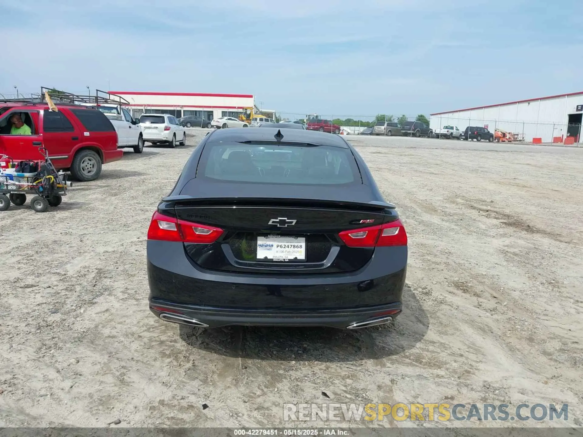 17 Photograph of a damaged car 1G1ZG5ST8RF186445 CHEVROLET MALIBU 2024