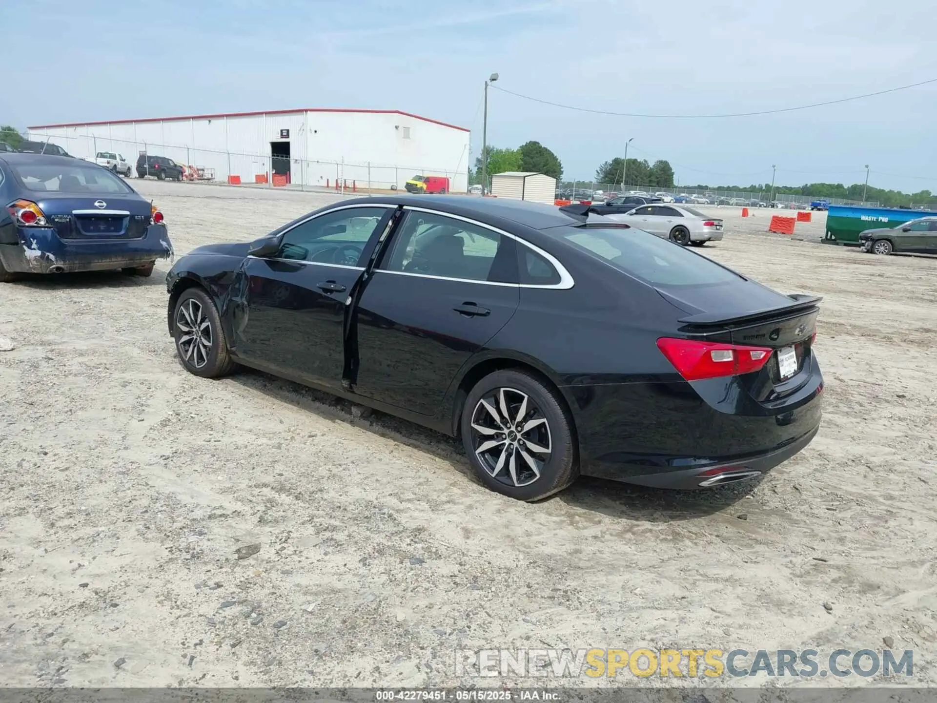 3 Photograph of a damaged car 1G1ZG5ST8RF186445 CHEVROLET MALIBU 2024