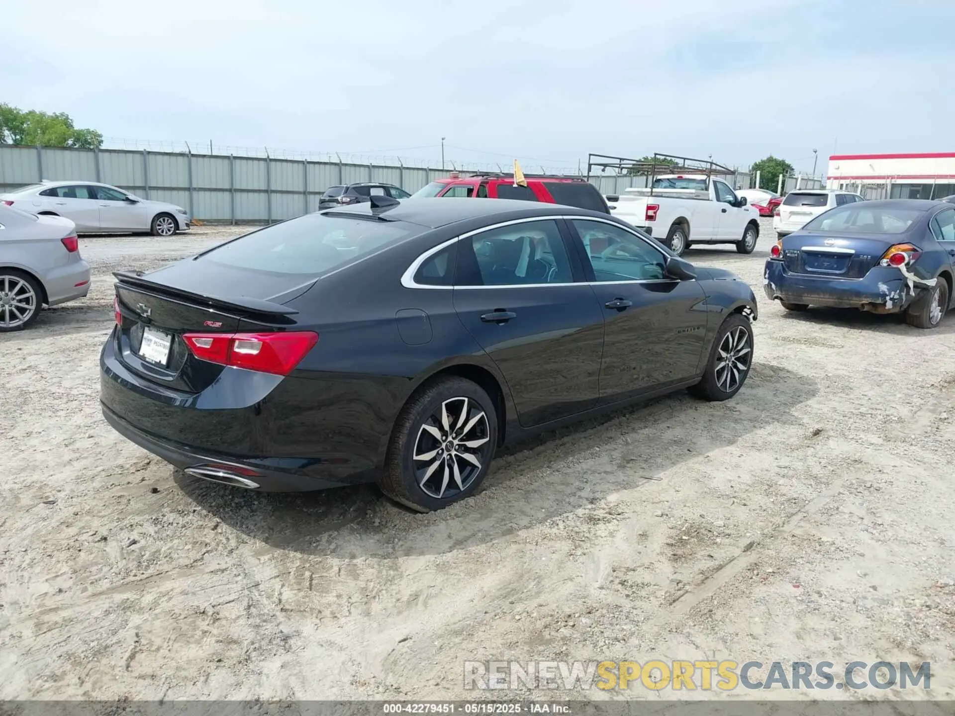 4 Photograph of a damaged car 1G1ZG5ST8RF186445 CHEVROLET MALIBU 2024