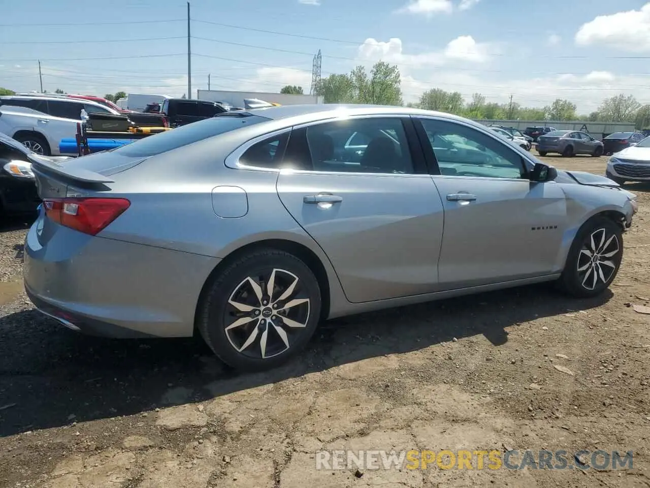 3 Photograph of a damaged car 1G1ZG5ST8RF187854 CHEVROLET MALIBU 2024
