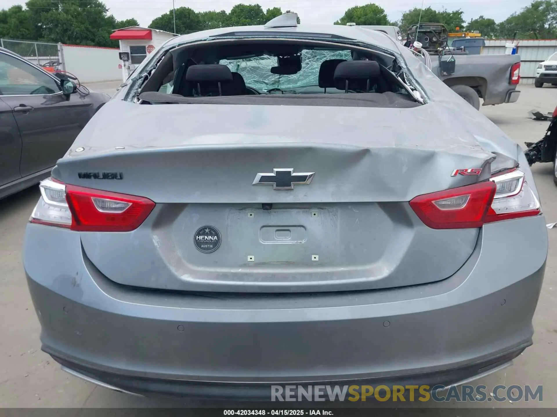 16 Photograph of a damaged car 1G1ZG5ST9RF155656 CHEVROLET MALIBU 2024
