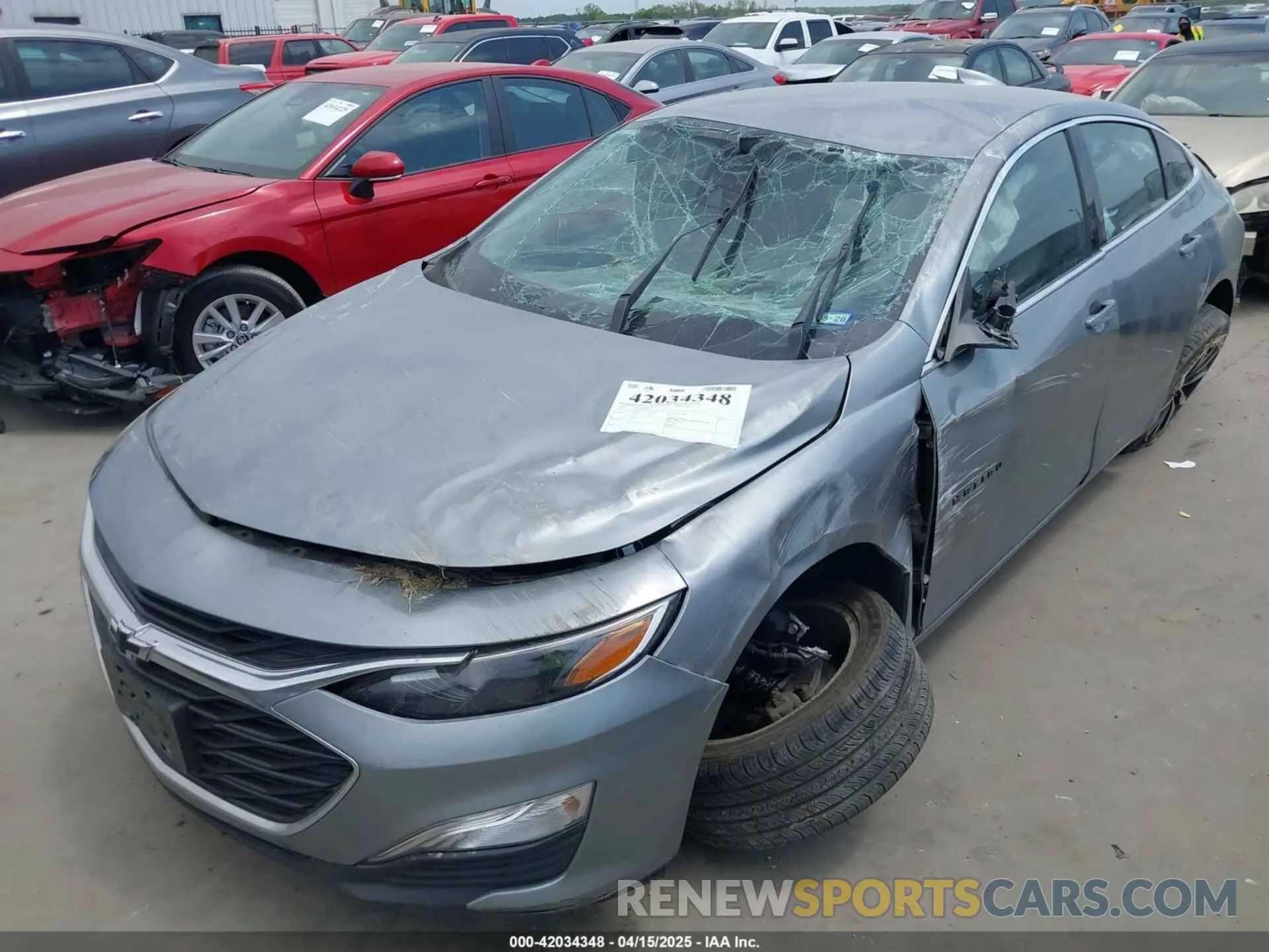 6 Photograph of a damaged car 1G1ZG5ST9RF155656 CHEVROLET MALIBU 2024