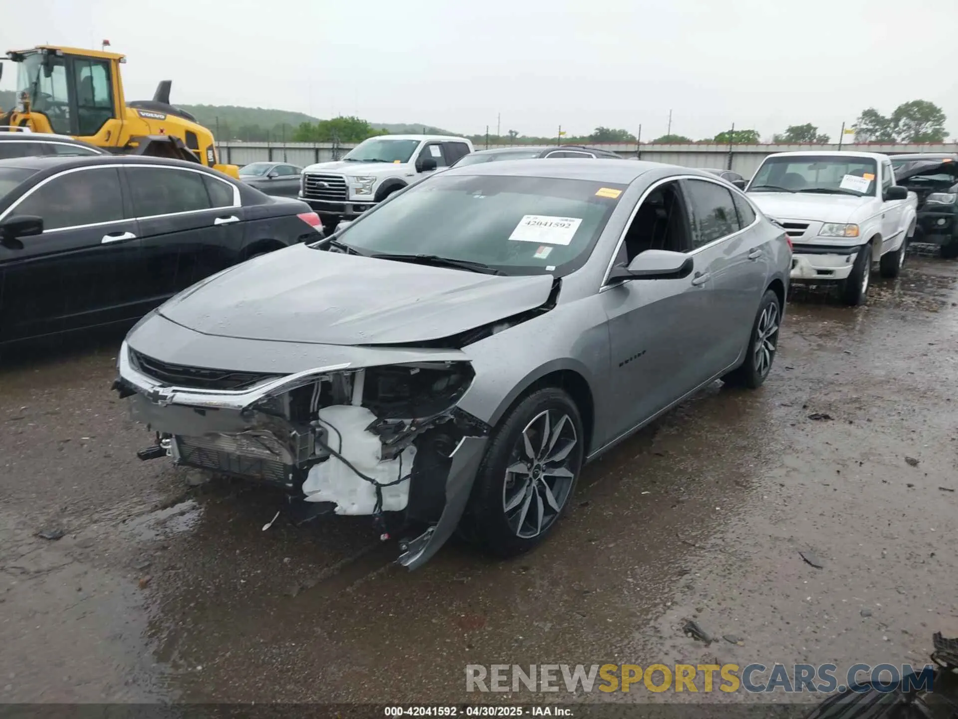 2 Photograph of a damaged car 1G1ZG5ST9RF188480 CHEVROLET MALIBU 2024