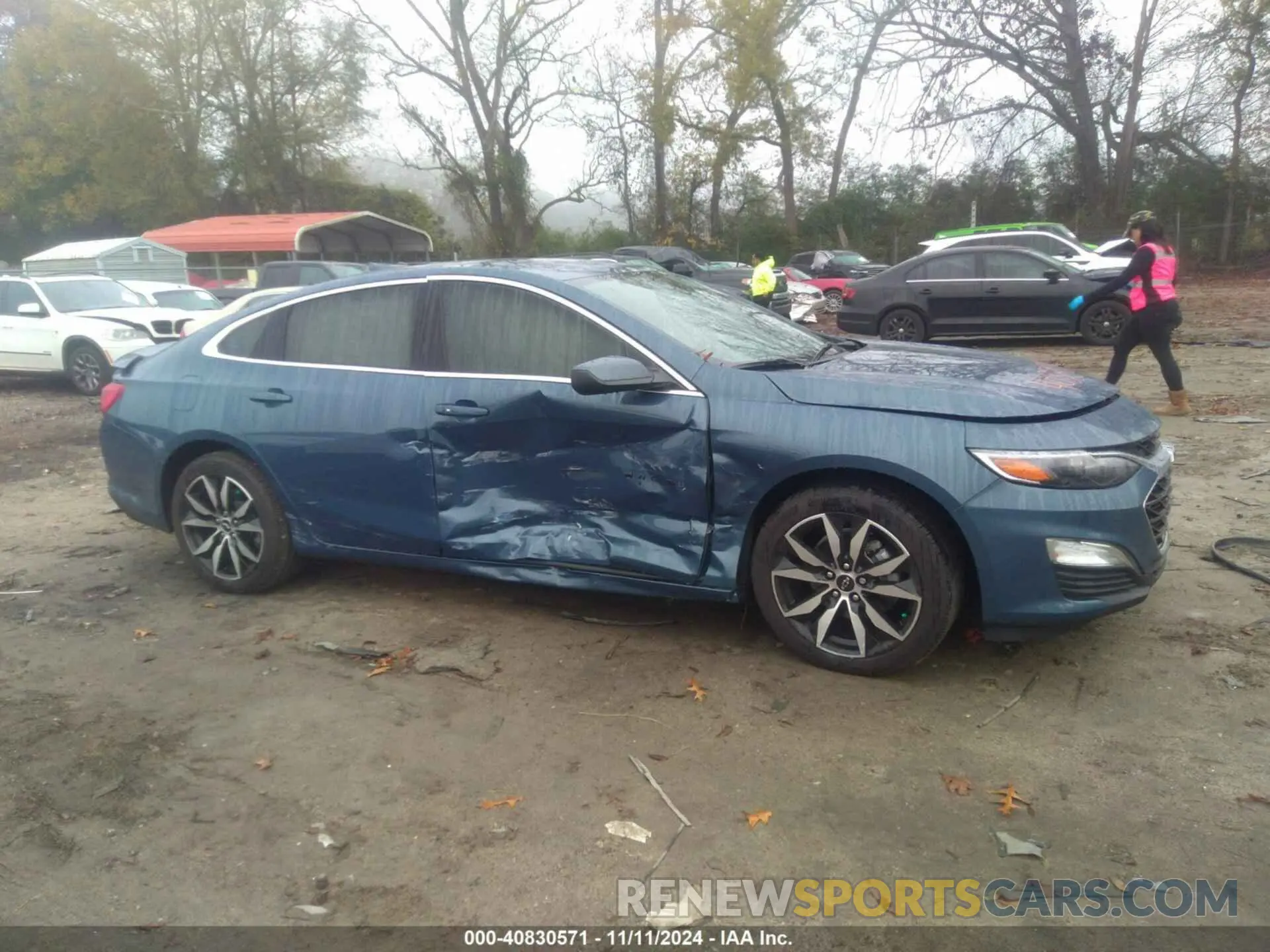 13 Photograph of a damaged car 1G1ZG5ST9RF233644 CHEVROLET MALIBU 2024