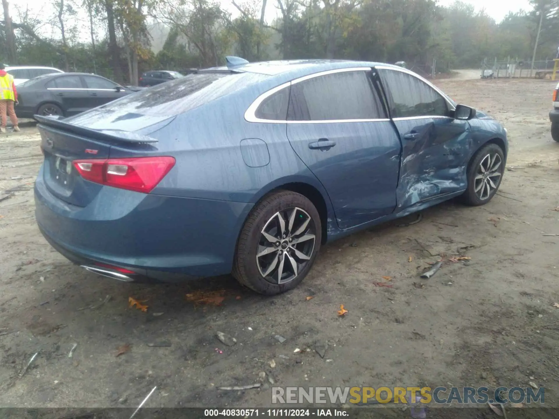 4 Photograph of a damaged car 1G1ZG5ST9RF233644 CHEVROLET MALIBU 2024