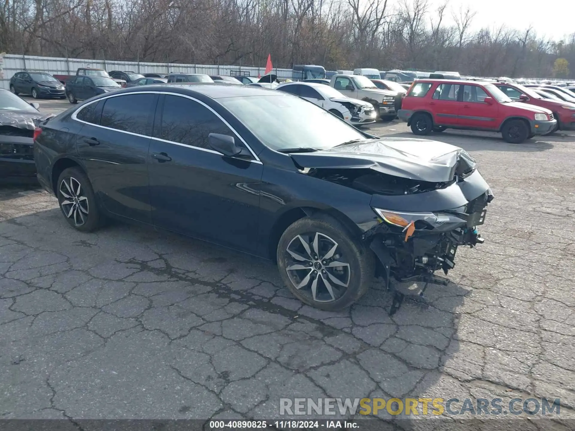 1 Photograph of a damaged car 1G1ZG5ST9RF249679 CHEVROLET MALIBU 2024