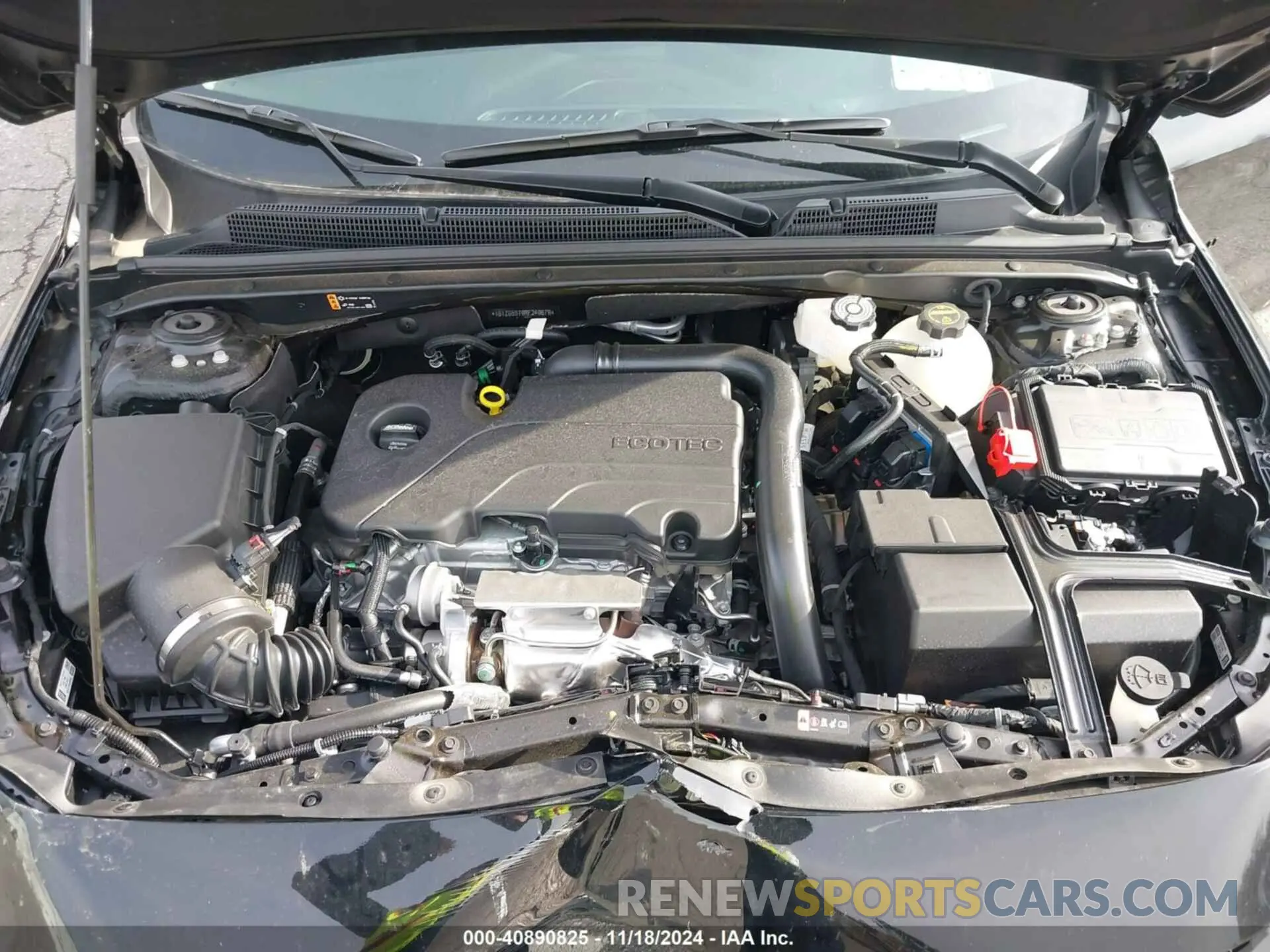 10 Photograph of a damaged car 1G1ZG5ST9RF249679 CHEVROLET MALIBU 2024