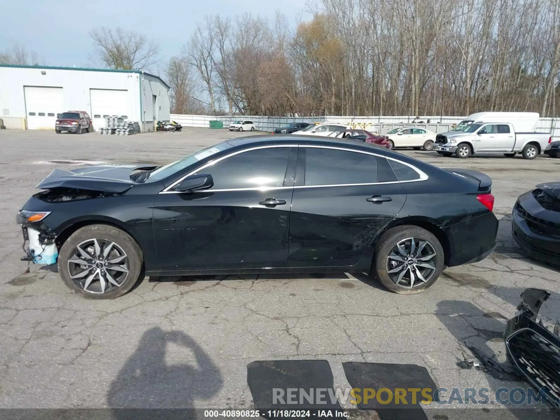 14 Photograph of a damaged car 1G1ZG5ST9RF249679 CHEVROLET MALIBU 2024