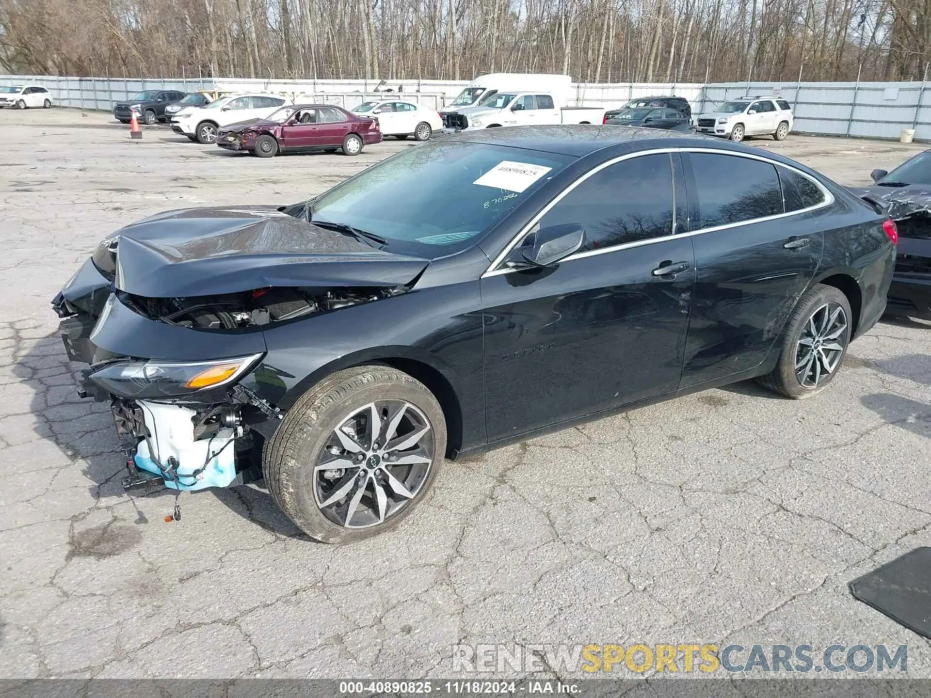 2 Photograph of a damaged car 1G1ZG5ST9RF249679 CHEVROLET MALIBU 2024