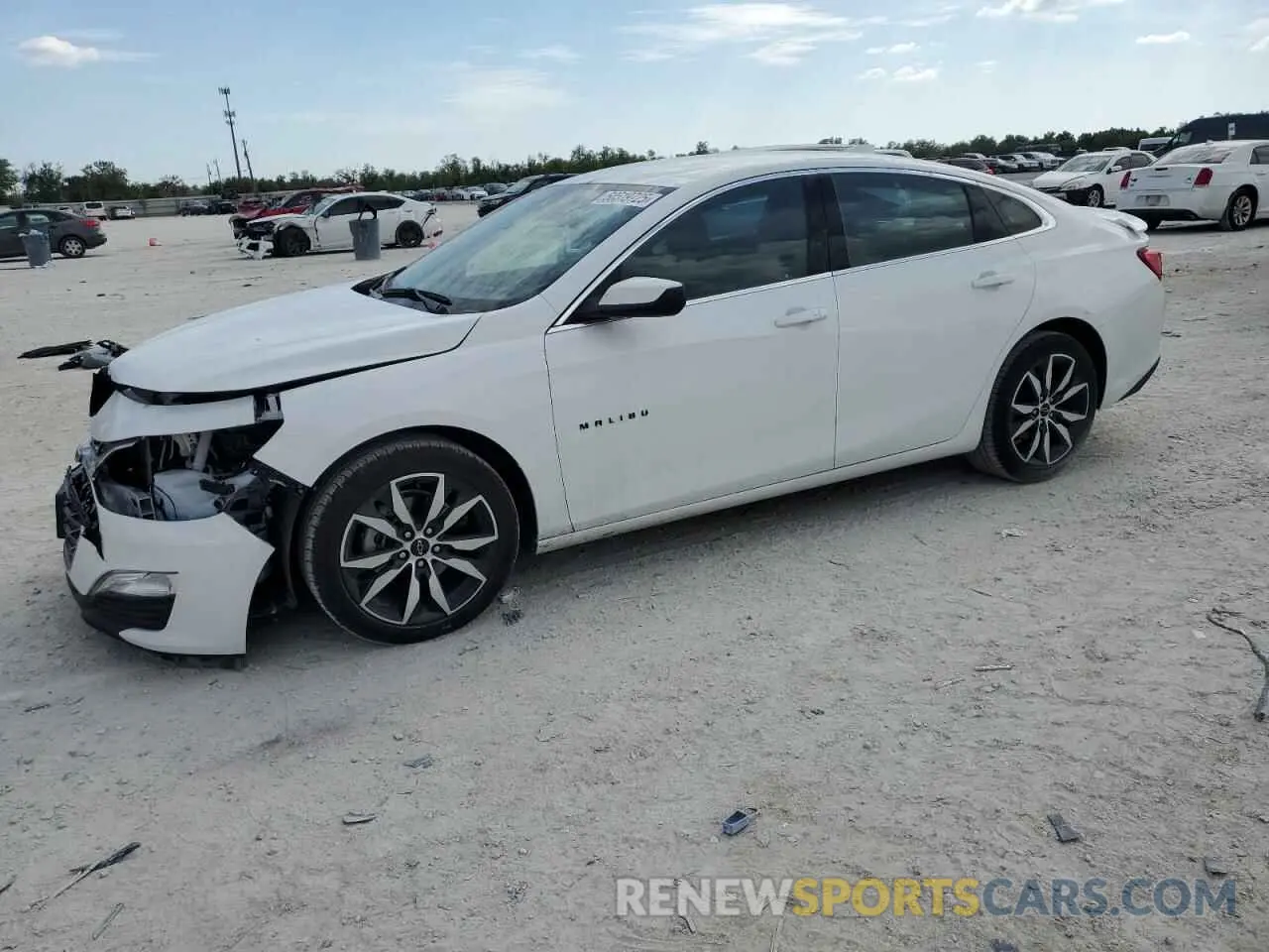 1 Photograph of a damaged car 1G1ZG5STXRF126683 CHEVROLET MALIBU 2024