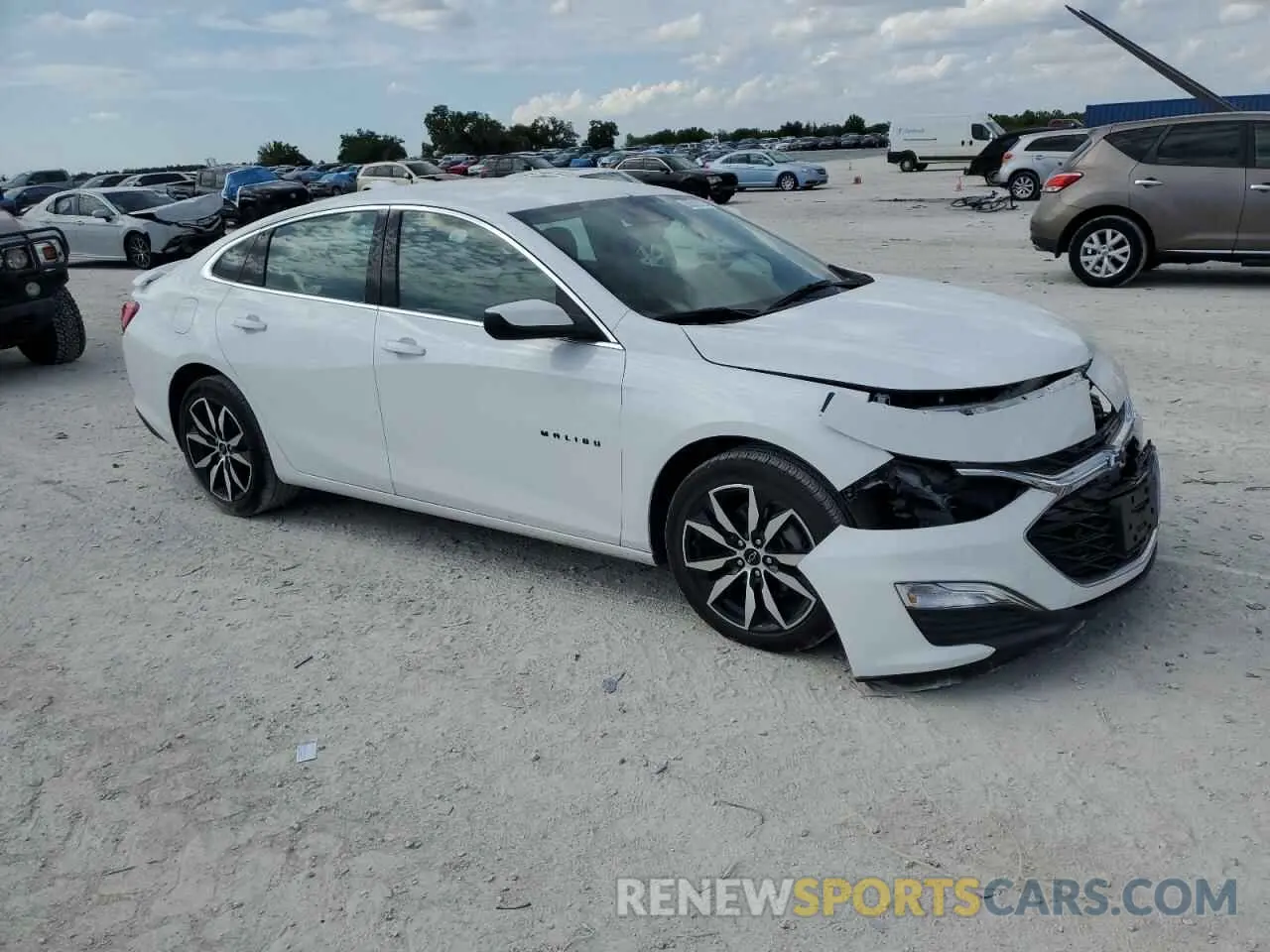 4 Photograph of a damaged car 1G1ZG5STXRF126683 CHEVROLET MALIBU 2024
