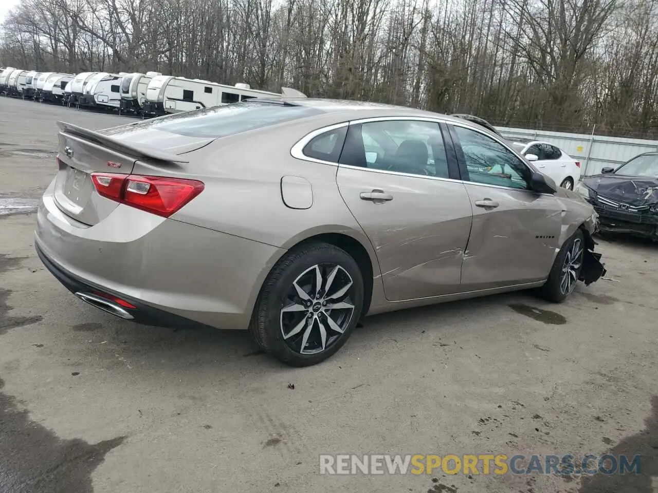 3 Photograph of a damaged car 1G1ZG5STXRF156198 CHEVROLET MALIBU 2024