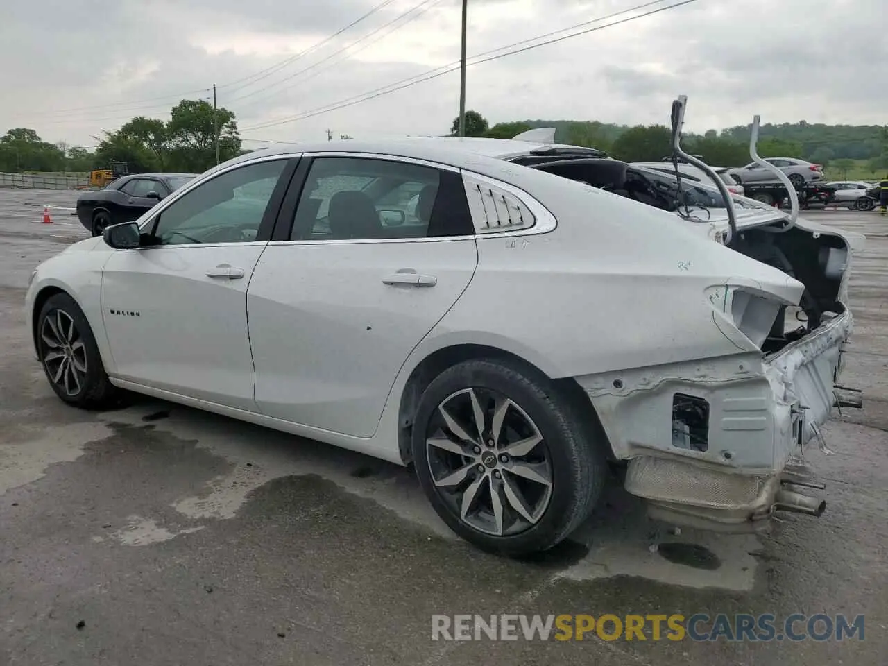 2 Photograph of a damaged car 1G1ZG5STXRF159361 CHEVROLET MALIBU 2024