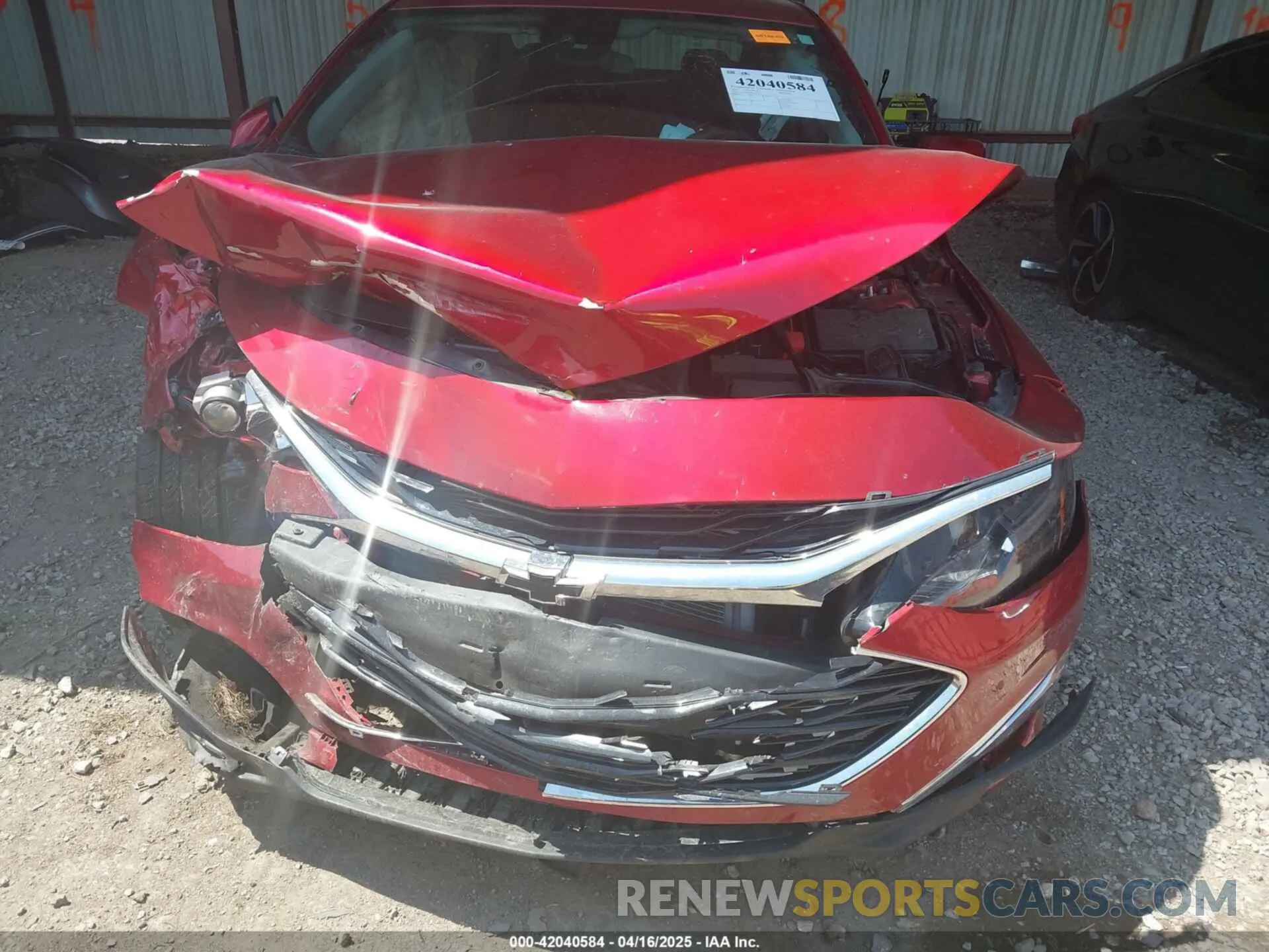 12 Photograph of a damaged car 1G1ZG5STXRF247424 CHEVROLET MALIBU 2024