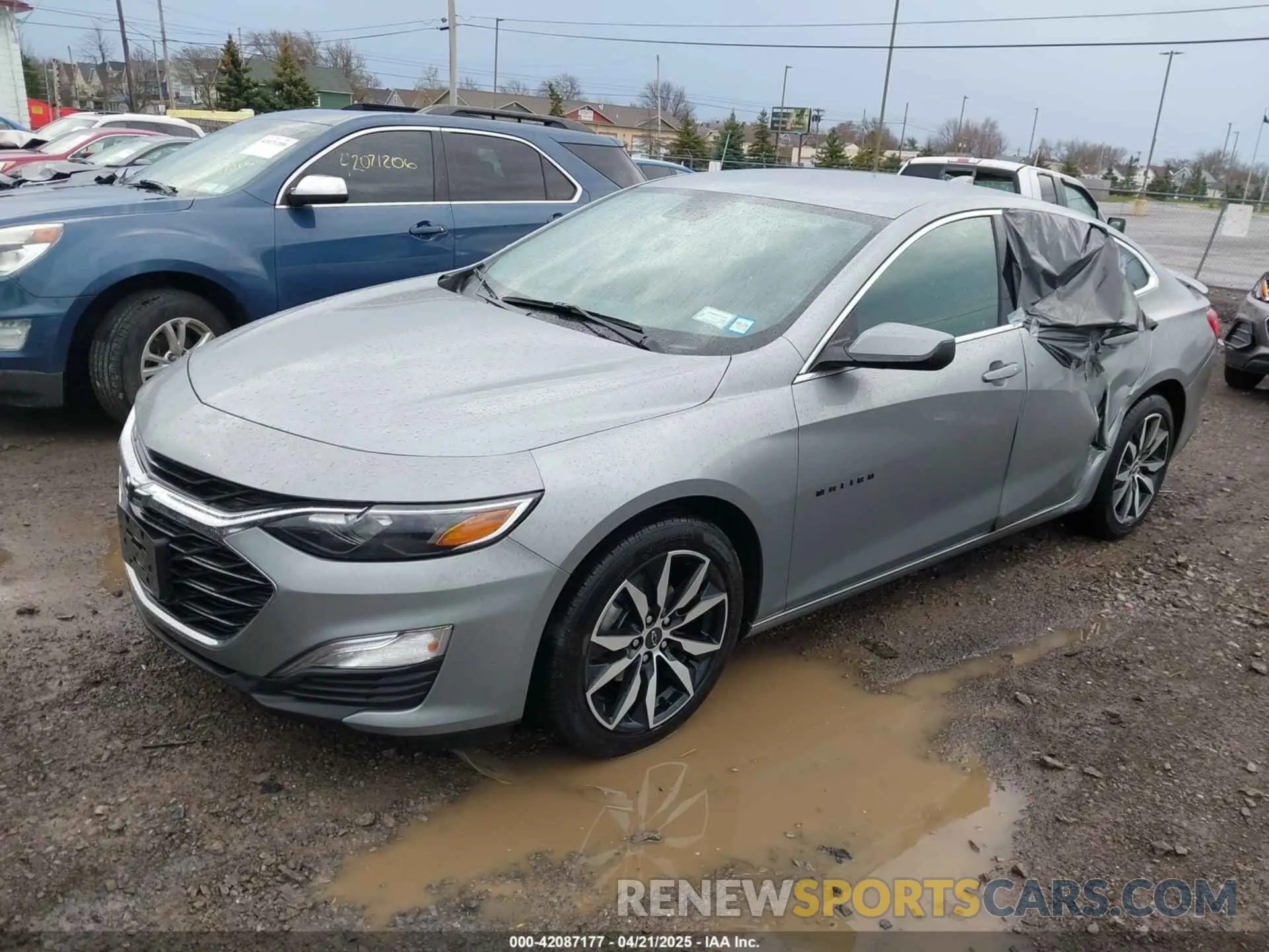 2 Photograph of a damaged car 1G1ZG5STXRF252168 CHEVROLET MALIBU 2024