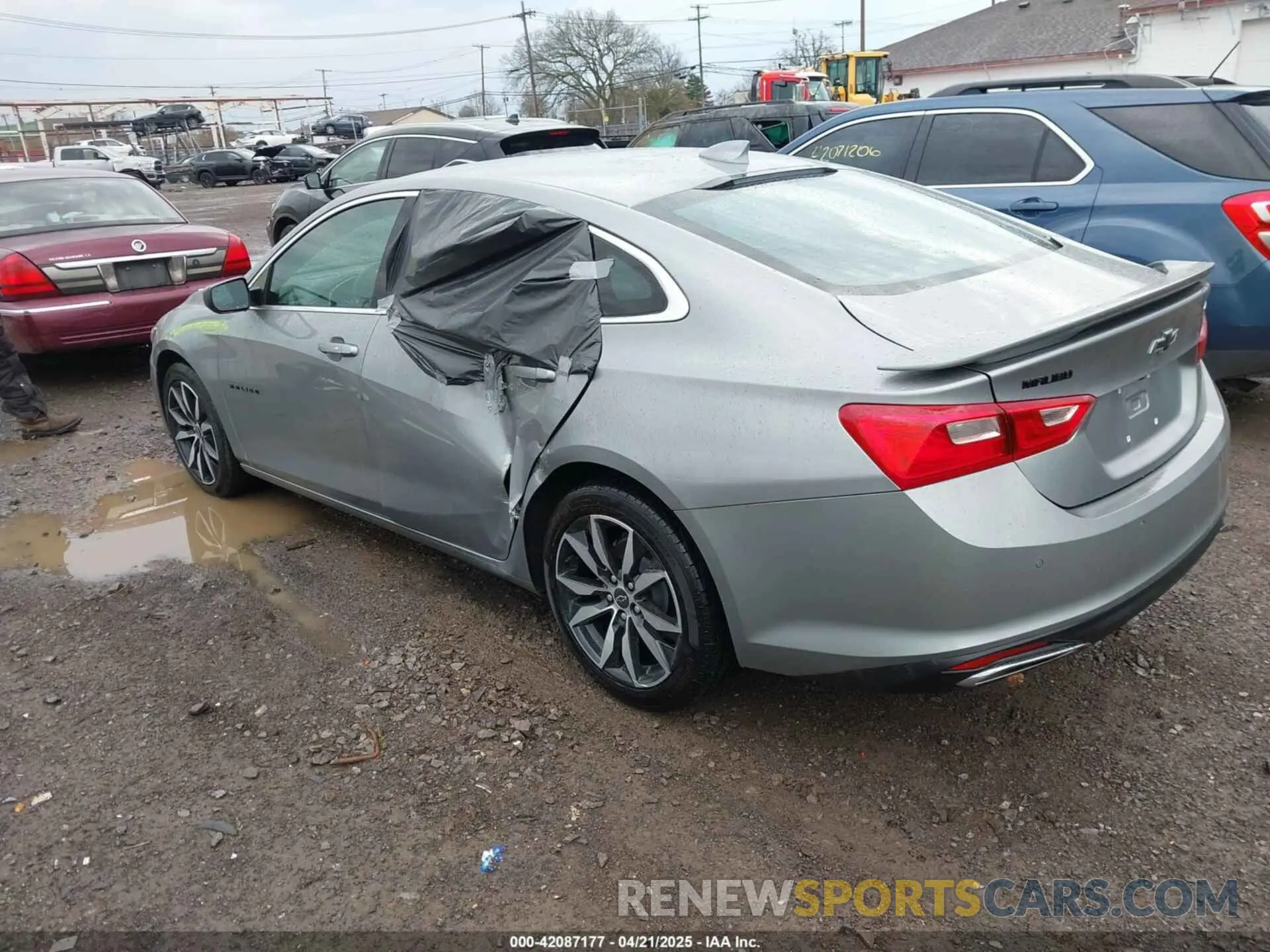 3 Photograph of a damaged car 1G1ZG5STXRF252168 CHEVROLET MALIBU 2024