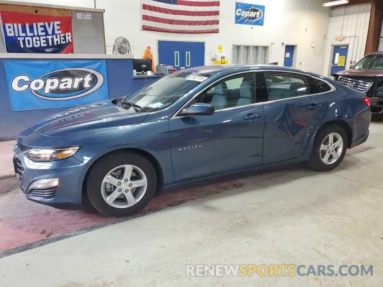 1 Photograph of a damaged car 1G1ZB5ST2SF116248 CHEVROLET MALIBU 2025