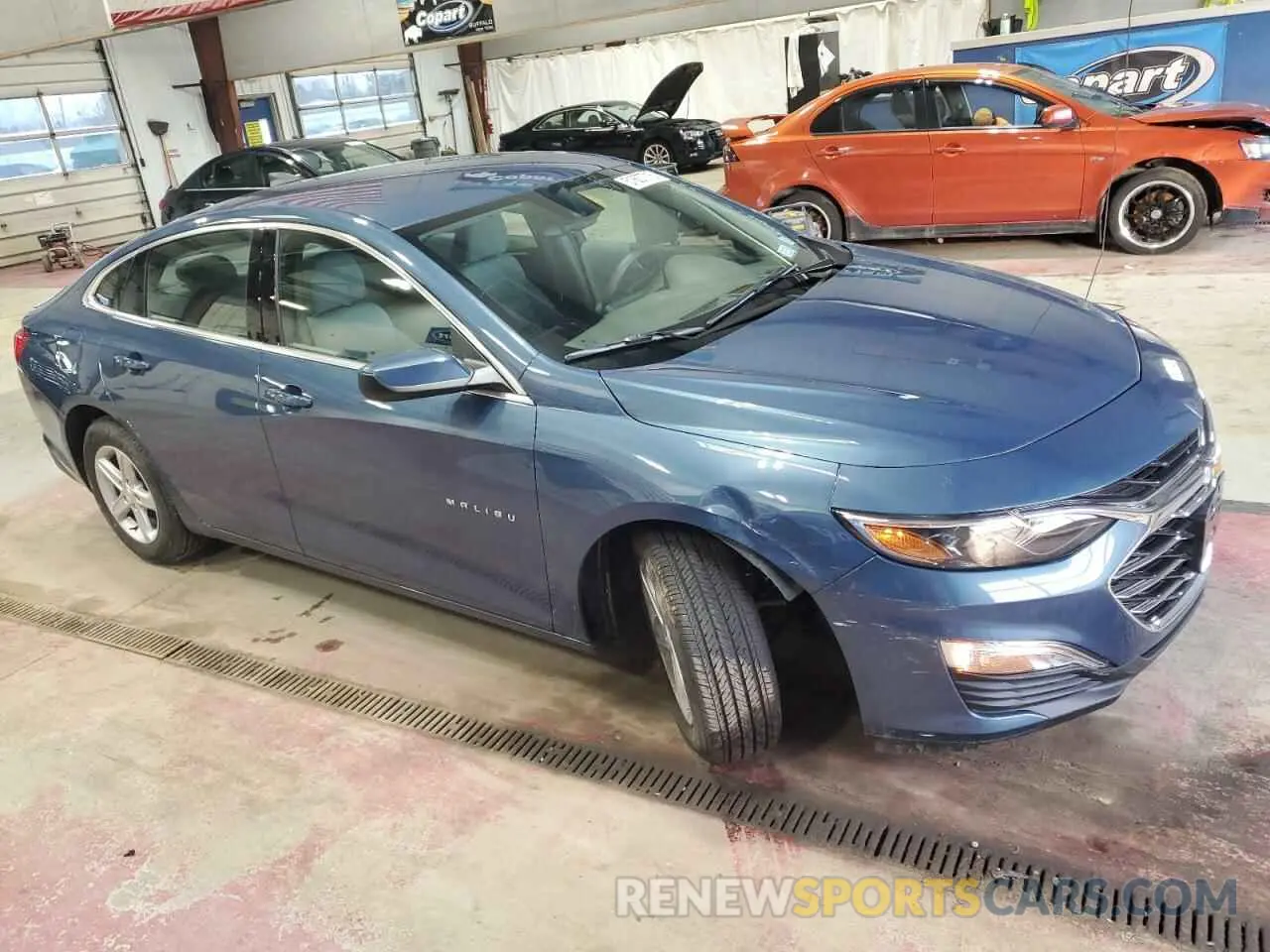 4 Photograph of a damaged car 1G1ZB5ST2SF116248 CHEVROLET MALIBU 2025