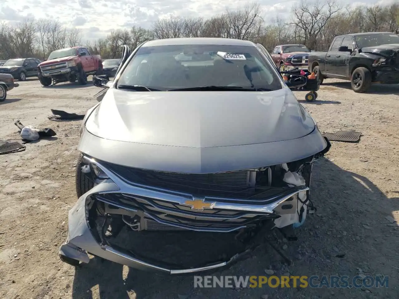 5 Photograph of a damaged car 1G1ZB5ST4SF117255 CHEVROLET MALIBU 2025