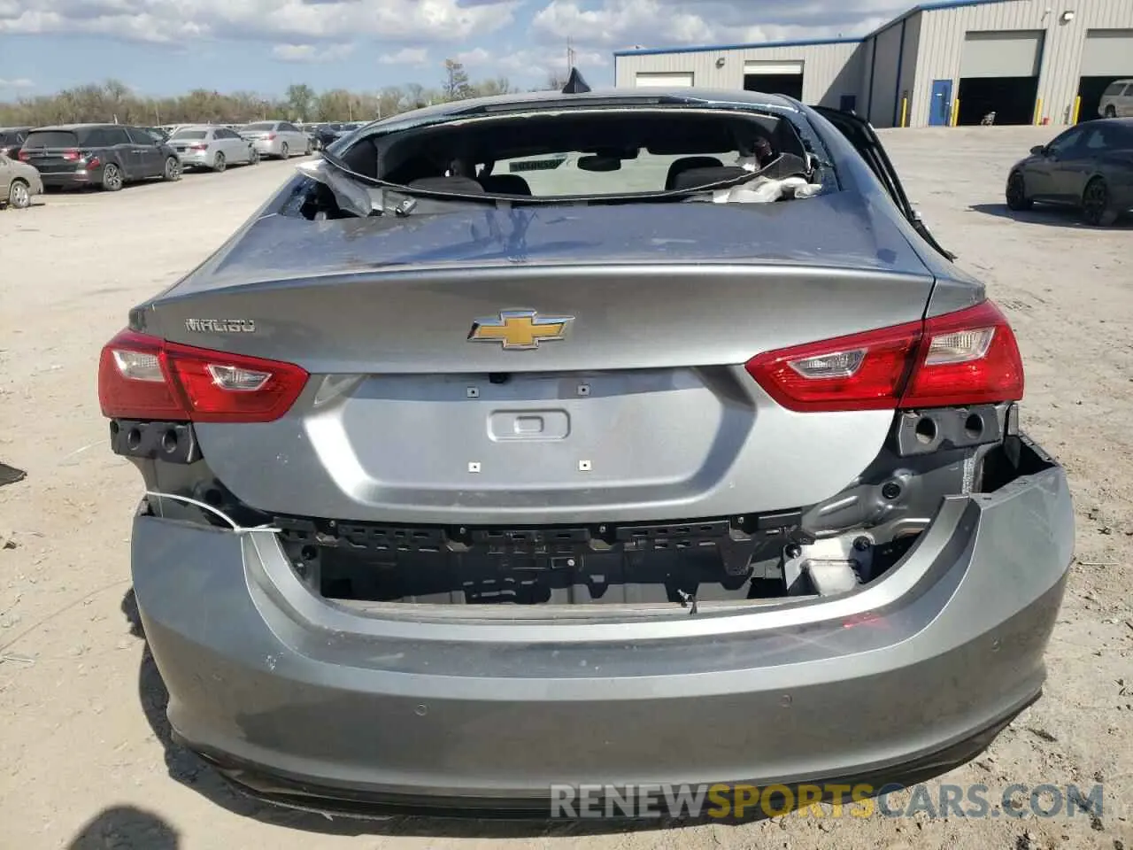 6 Photograph of a damaged car 1G1ZB5ST4SF117255 CHEVROLET MALIBU 2025