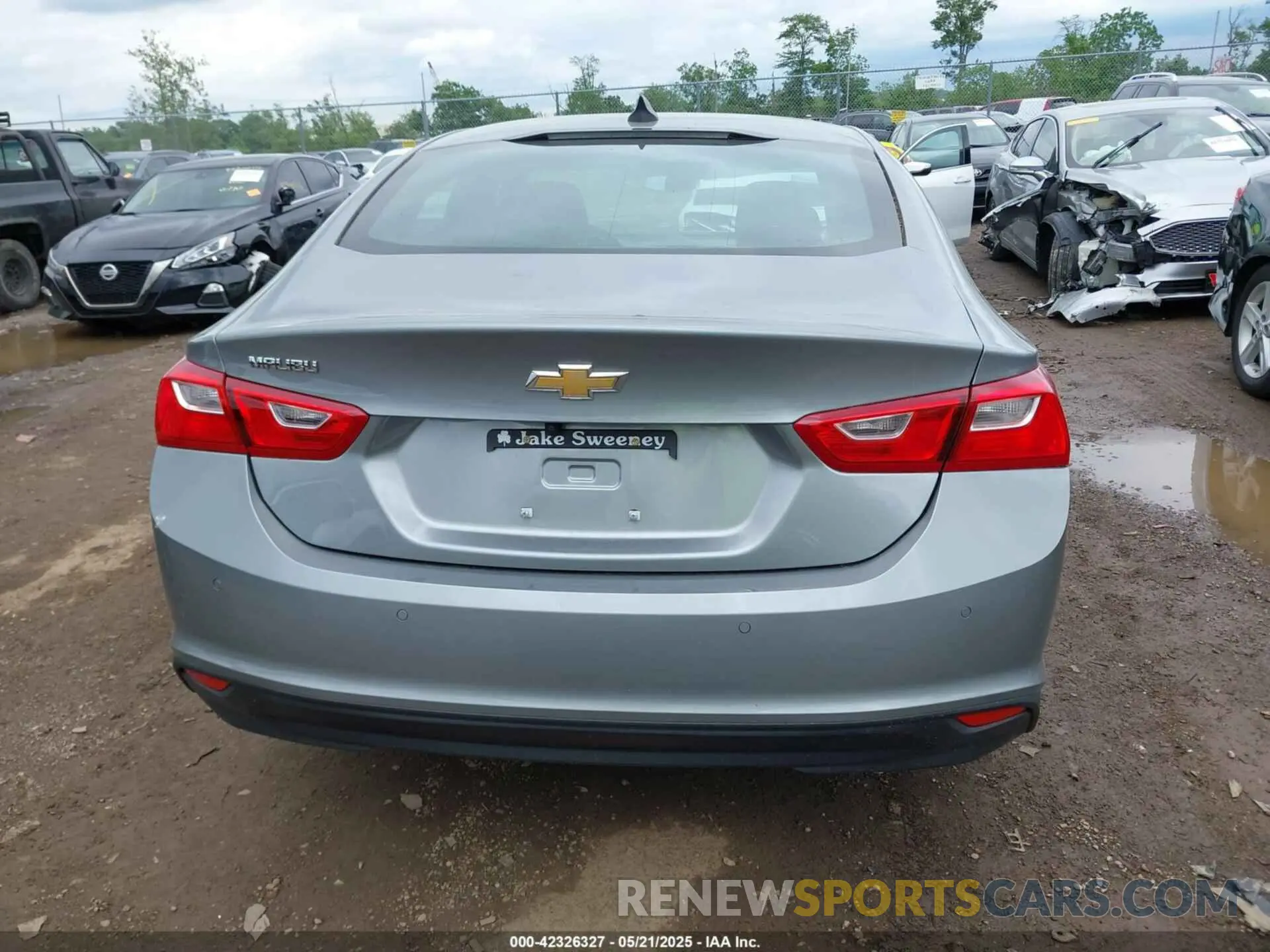 16 Photograph of a damaged car 1G1ZB5ST5SF101890 CHEVROLET MALIBU 2025