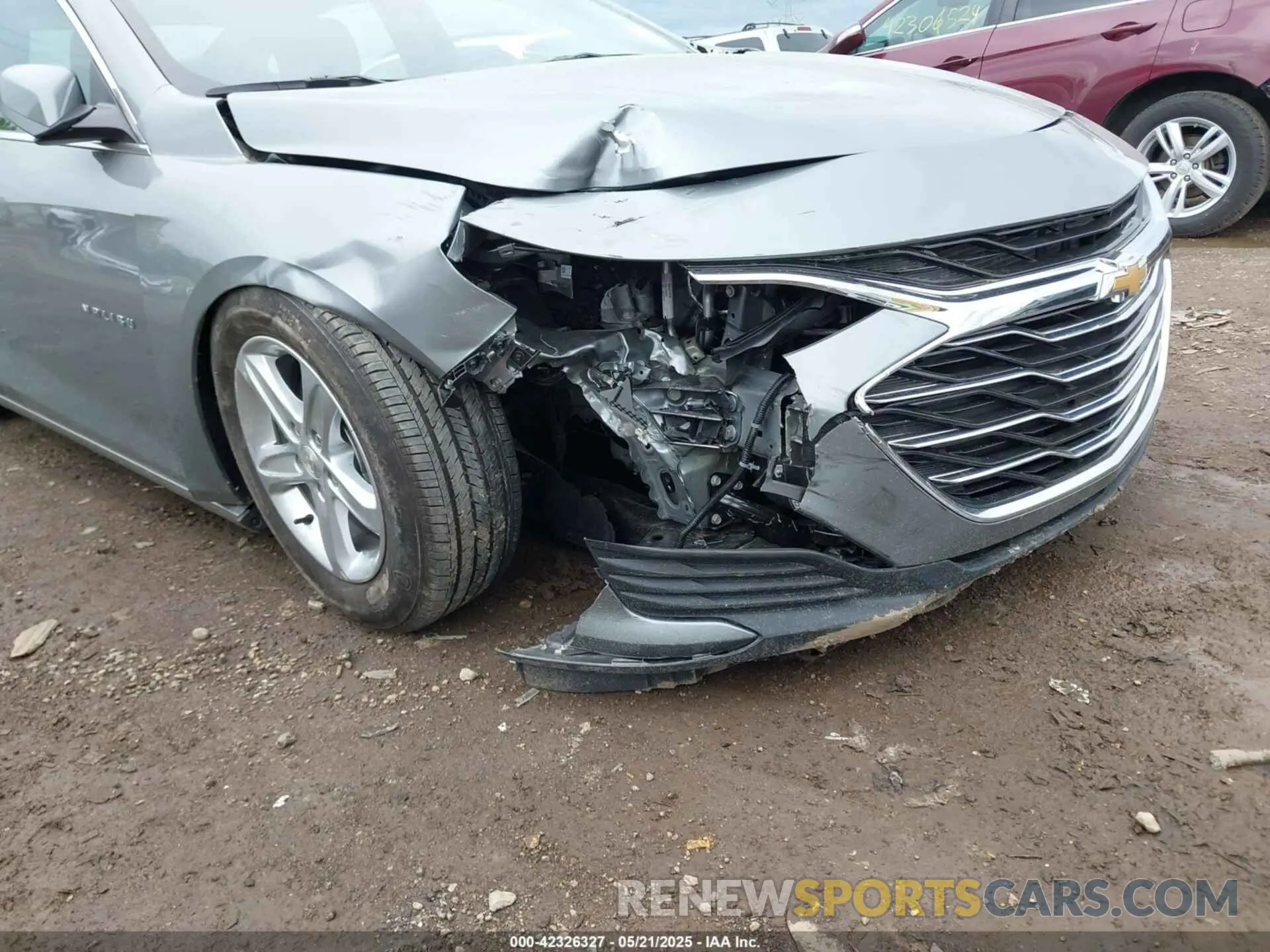 6 Photograph of a damaged car 1G1ZB5ST5SF101890 CHEVROLET MALIBU 2025